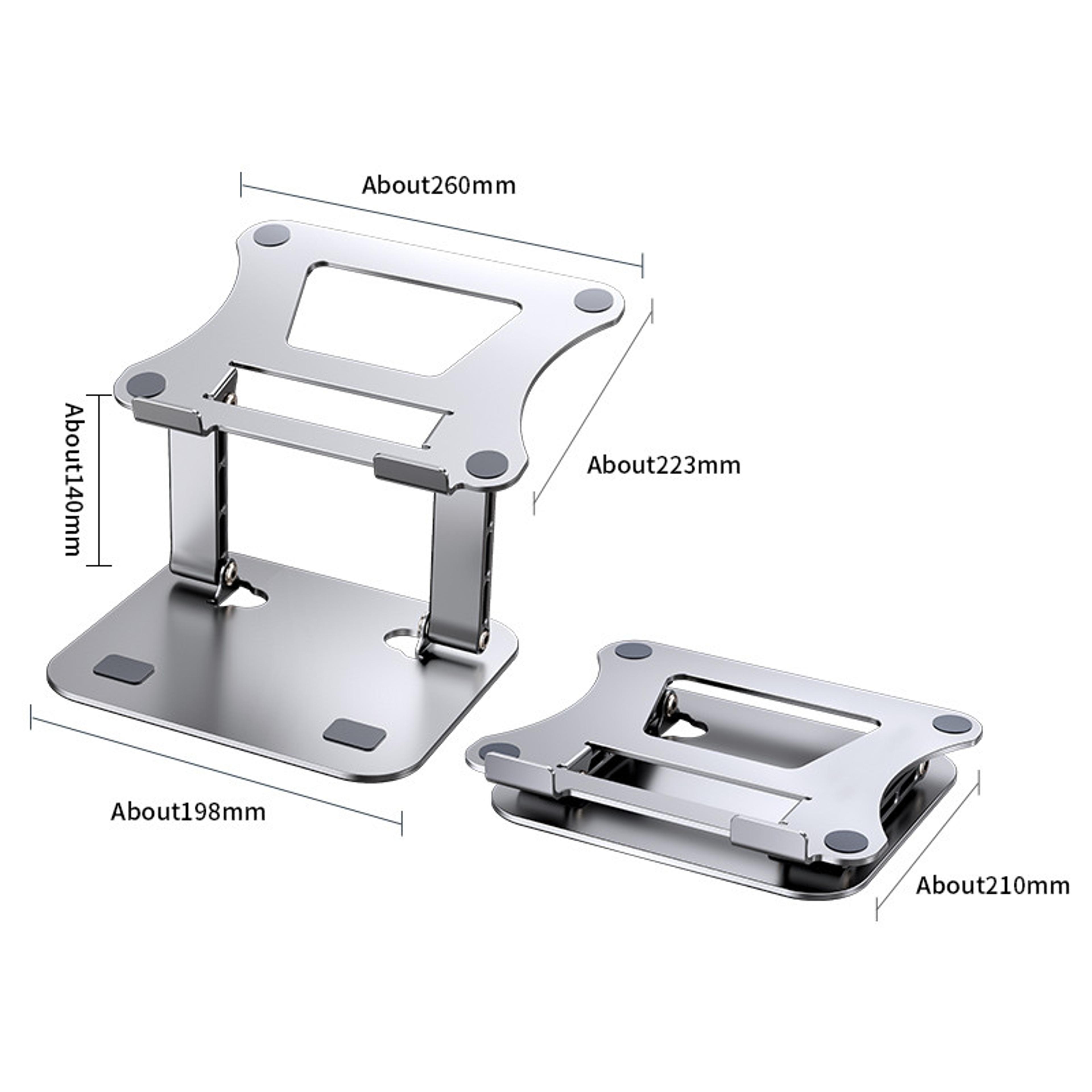 Portable Laptop Stand Adjustable Aluminum Alloy Cooling Bracket Tablet Stand For Laptops 5