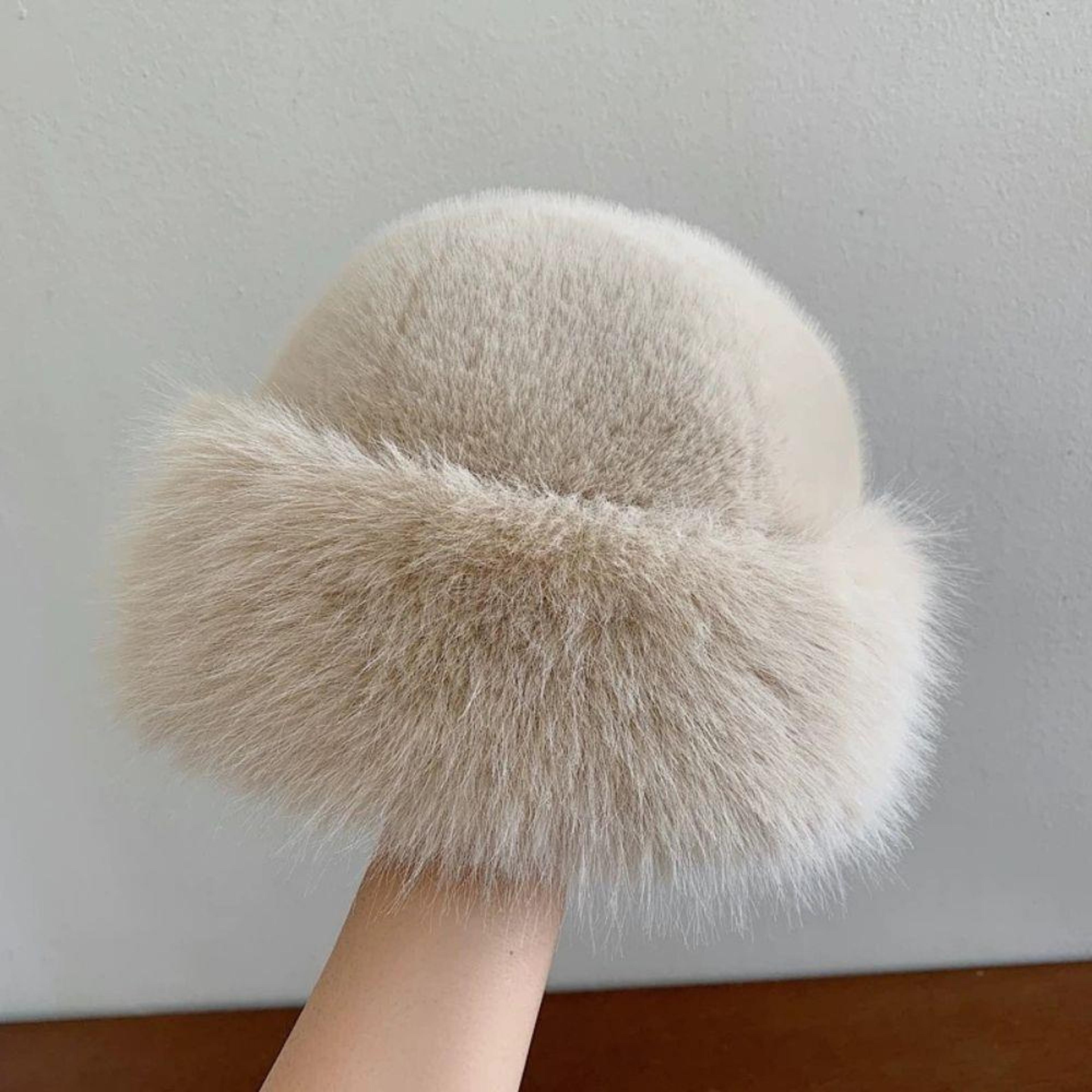 Warm Ear Protection Winter Hat For Women Snow Ski Cap Faux Fox Fur Bomber Windproof Russian Bonnet  12
