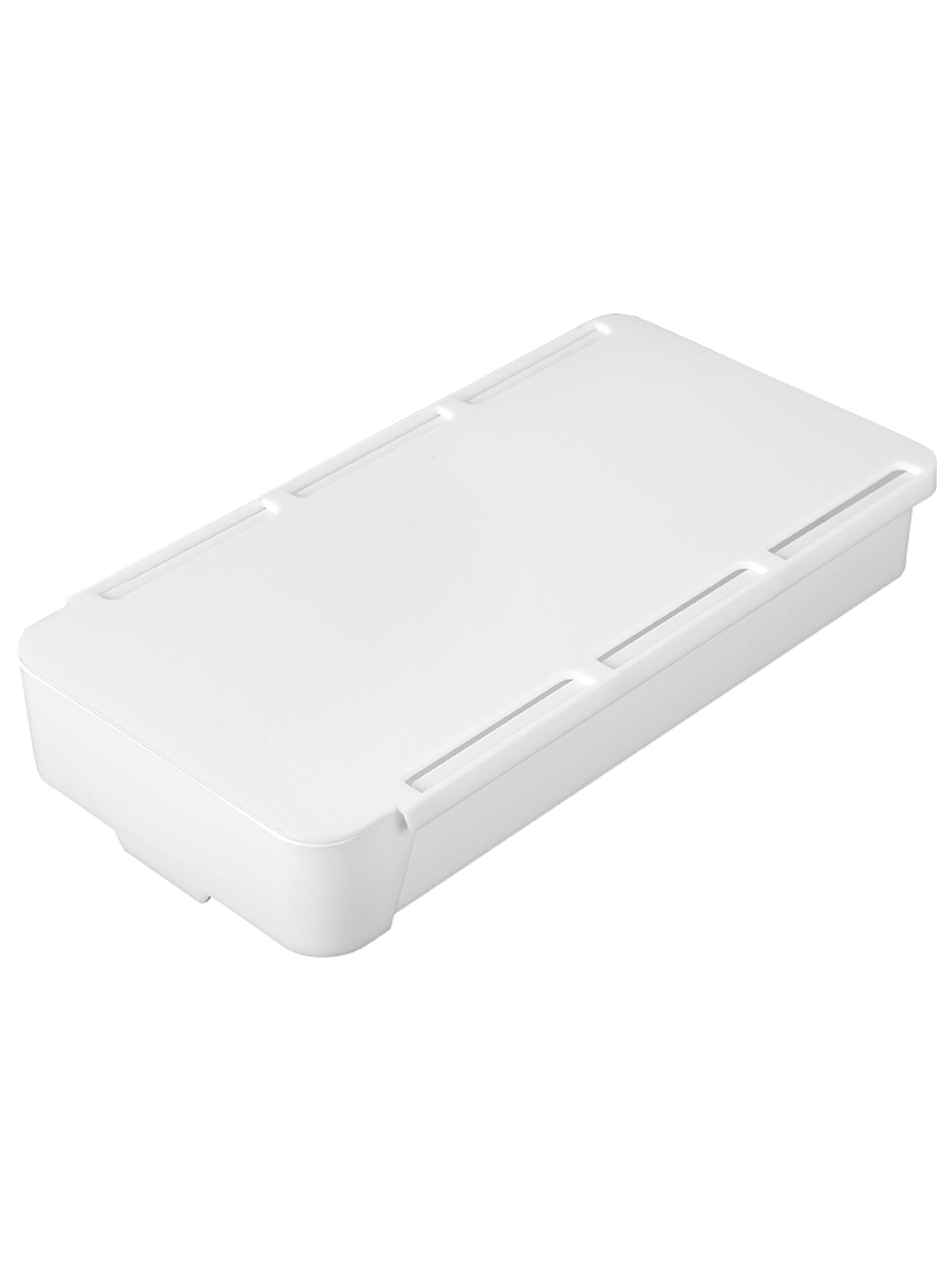 Under Desk Drawer Storage Box Self Stick Pencil Tray Sundries Organizer Holder For Stationery Home  6