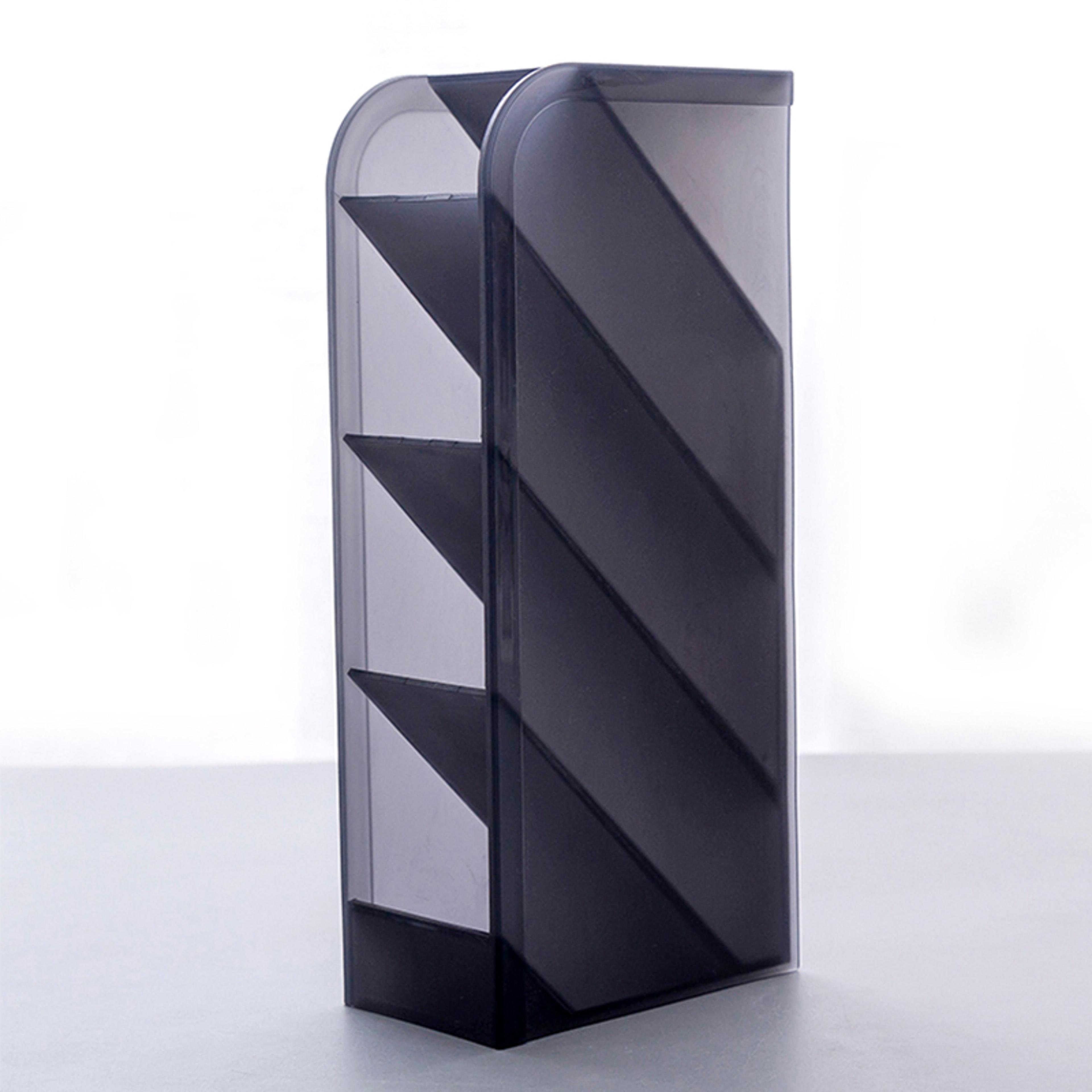 Oblique Plugin Pen Holder Large Capacity Desktop Storage Multifunctional Stationery Storage Box 2
