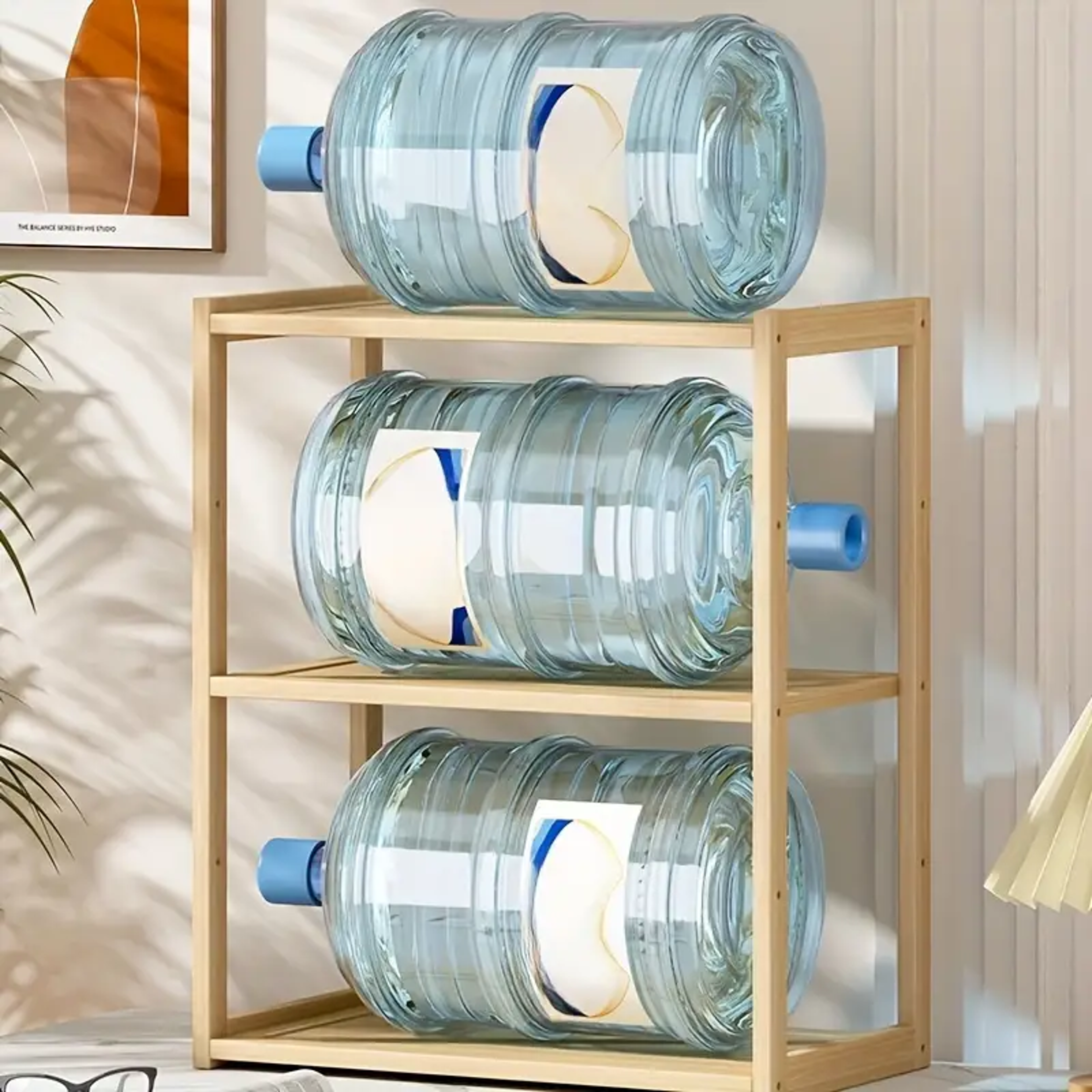 Multifunctional Office Desk Organizer Wooden Storage Rack School Supplies Desk Accessories 4