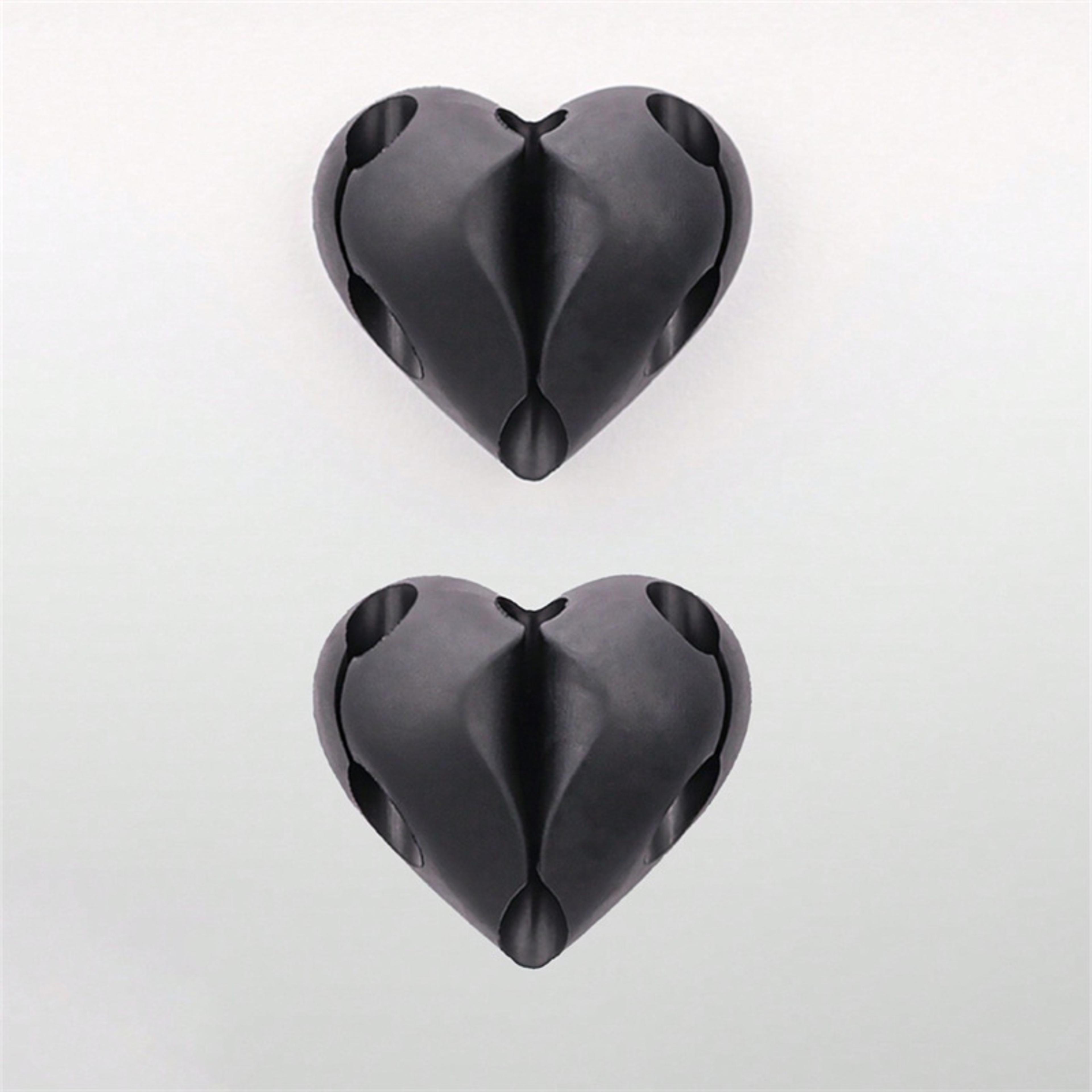 USB Charging Cable Clips HeartShaped Mini Cable Winder Organizer Desk Tidy Holder Protectors For Ho 2