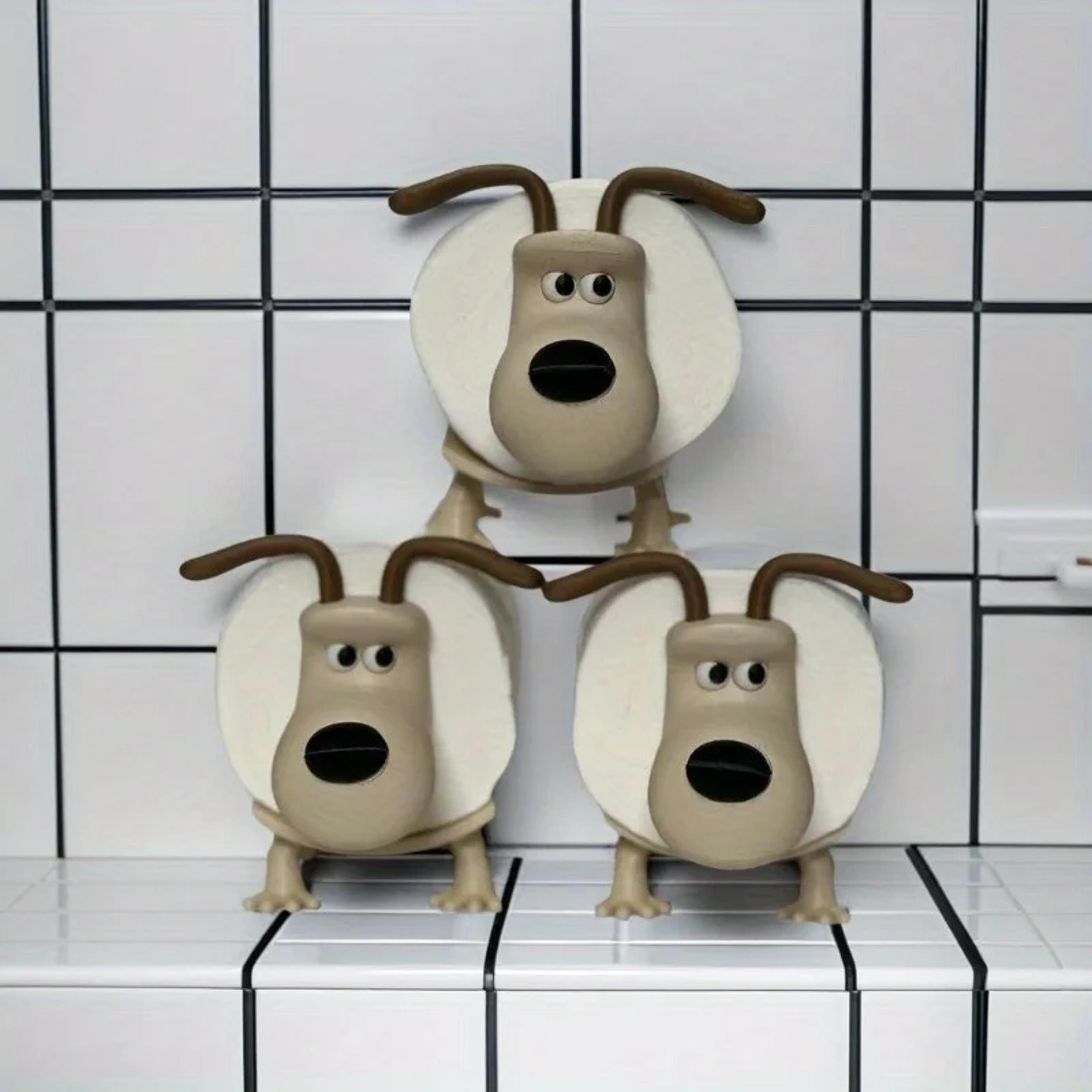 Bathroom Accessory Storage Puppy Toilet Holder Unique Home Decor For Living Rooms And Toilets 2