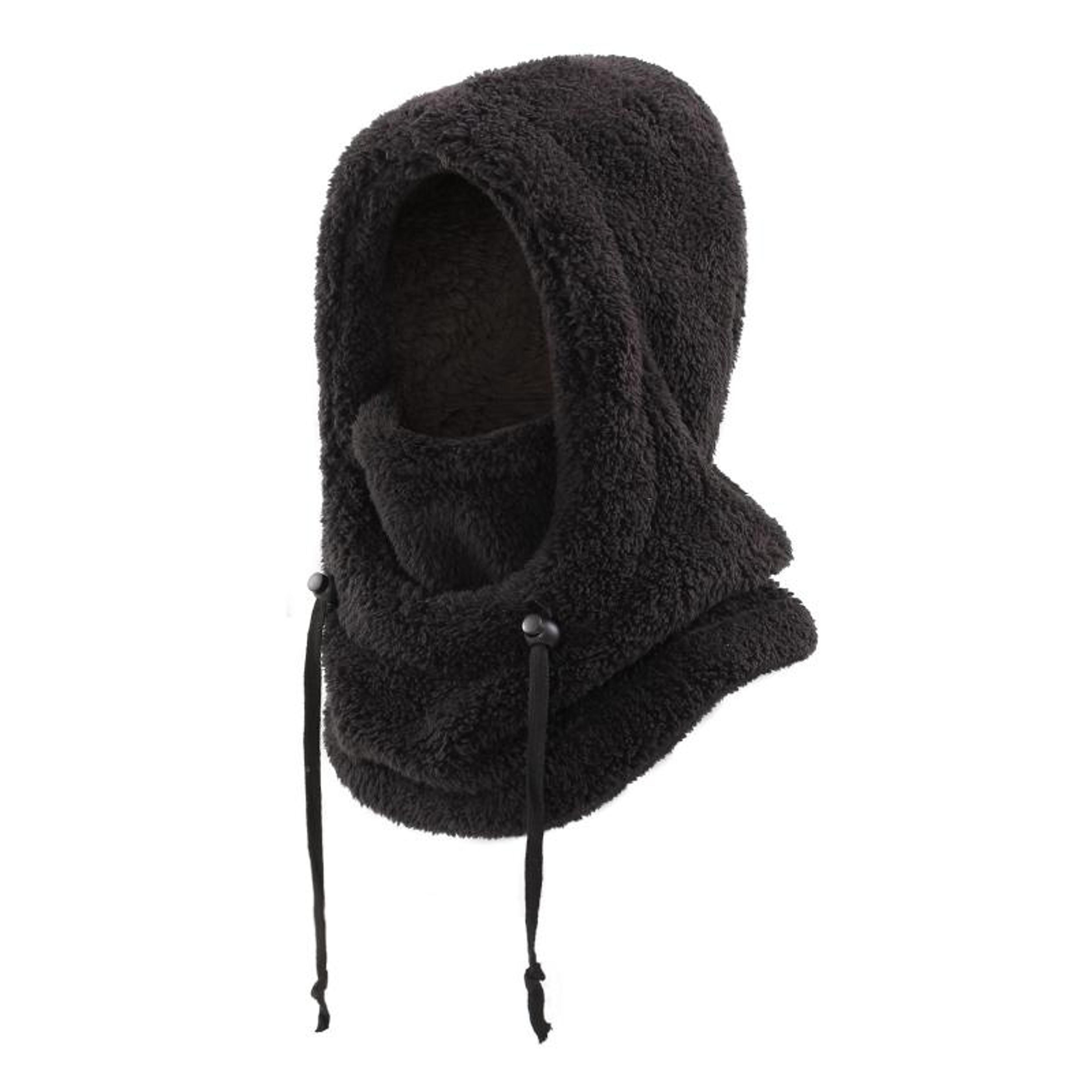Windproof Warm Hat Scarf Kid Plush Balaclava Hats Adjustable Ear Protection Cap 8
