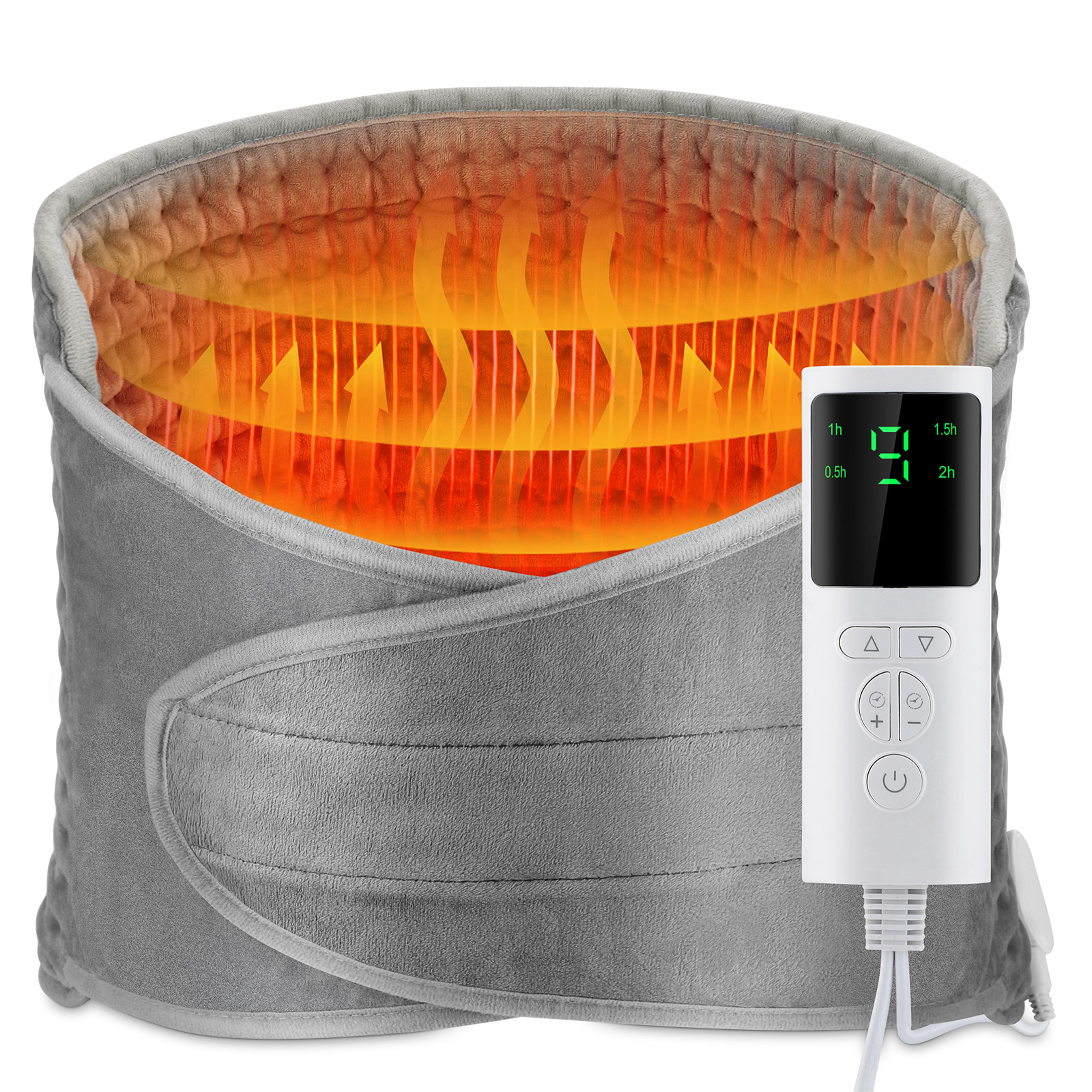 Electric Waist Brace With Adjustable Temperature Back Heating Support Belt Lumbar Support Pad Warm  0
