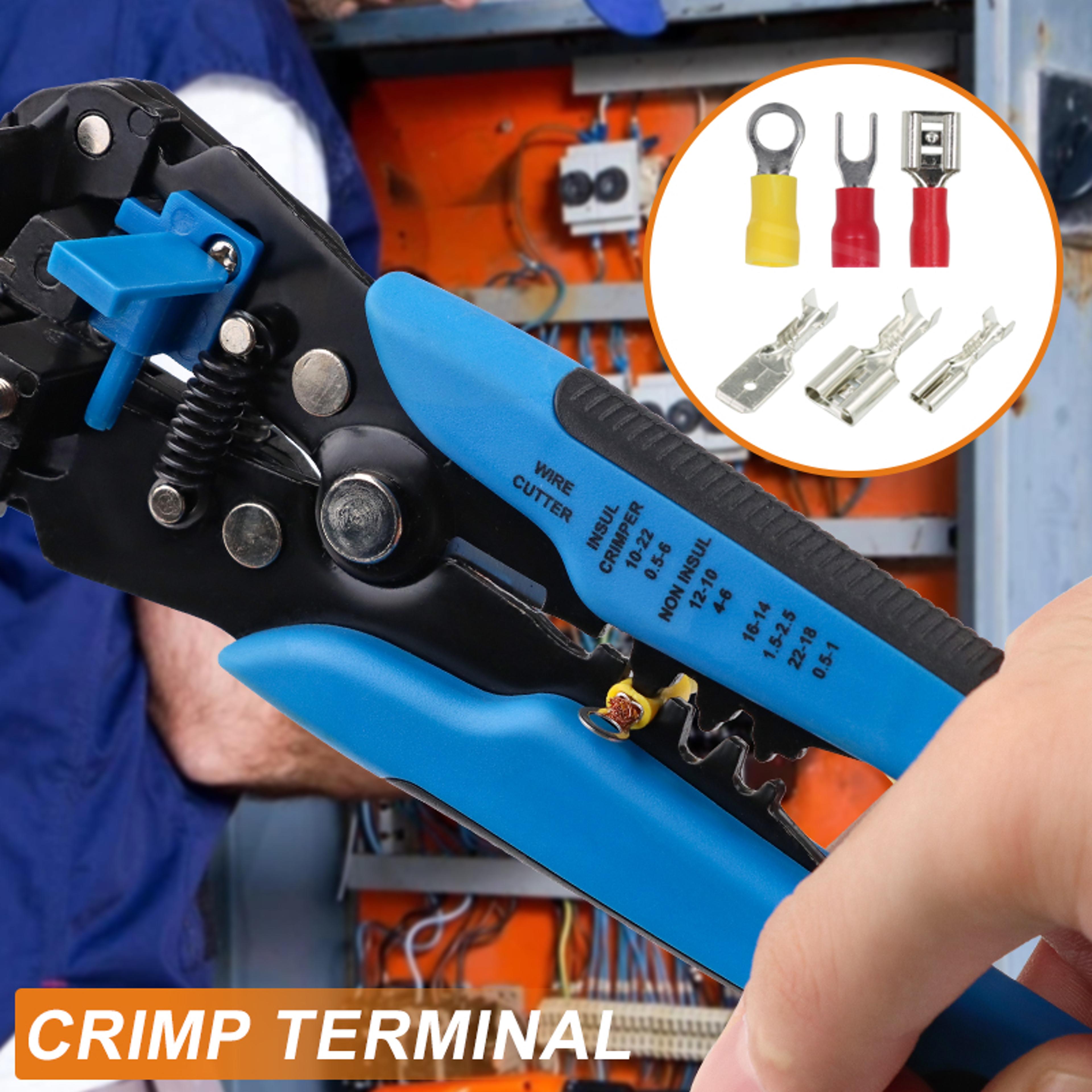 Multifunctional Cable Cutter  Pliers Automatic Wire Stripper For Stripping Cutting  Crimping Electr 3