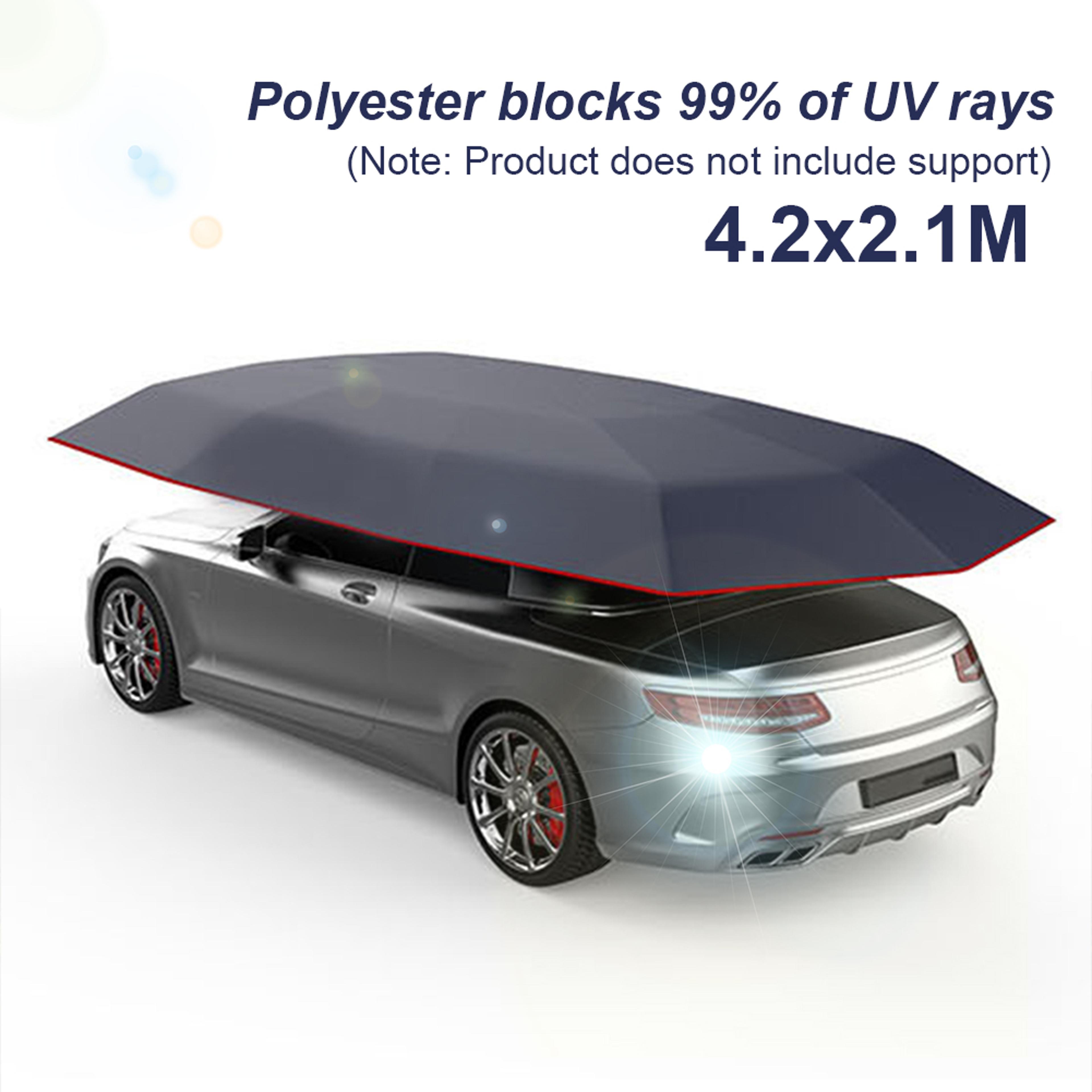 Portable Carport Tent Folded Car Umbrella Waterproof Protection For Outdoor Camping Fishing  Automo 1