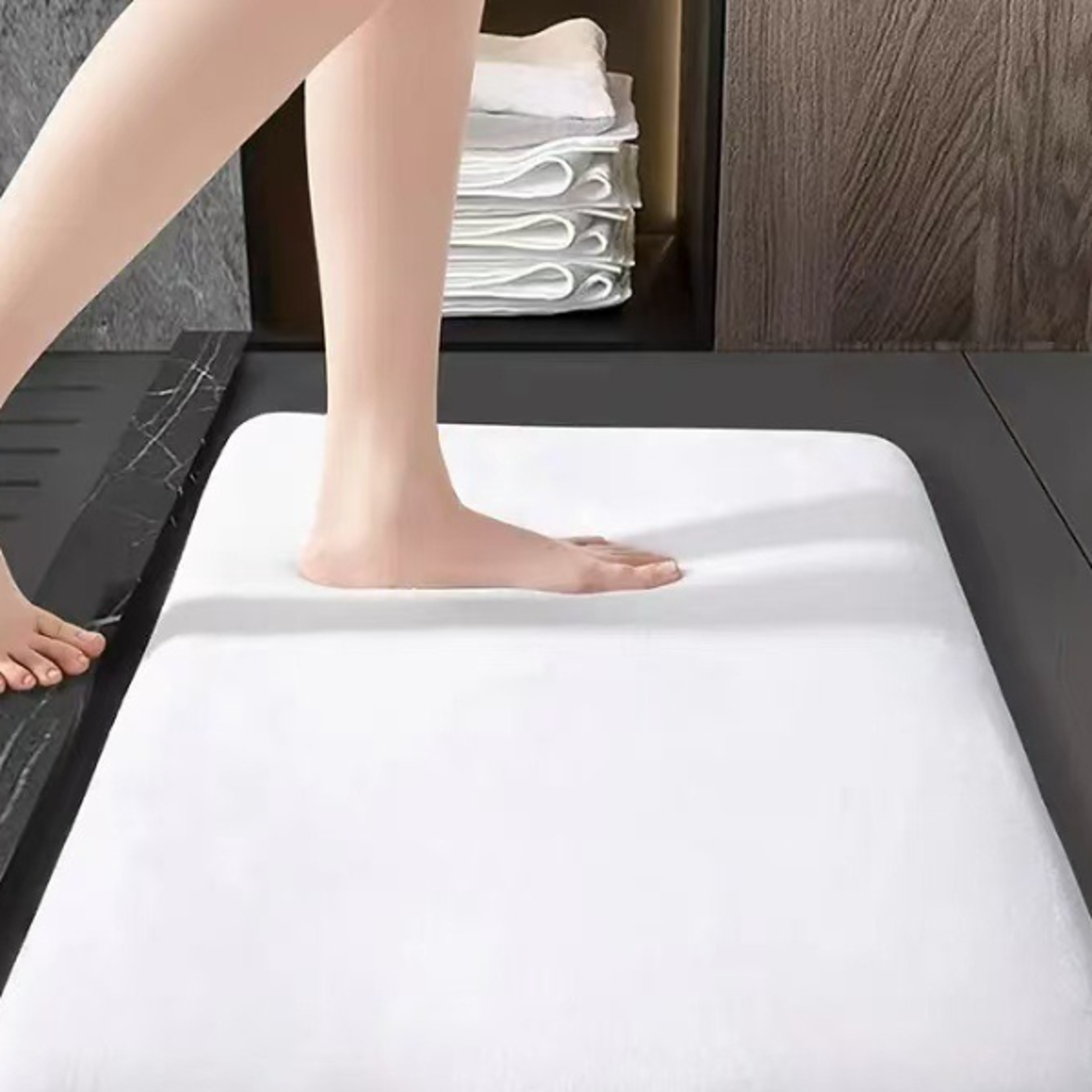 Absorbent Floor Mat Non Slip Bath Mat Anti Slip Coral Velvet Bathroom Floor Mat Door Mat Home Decor
