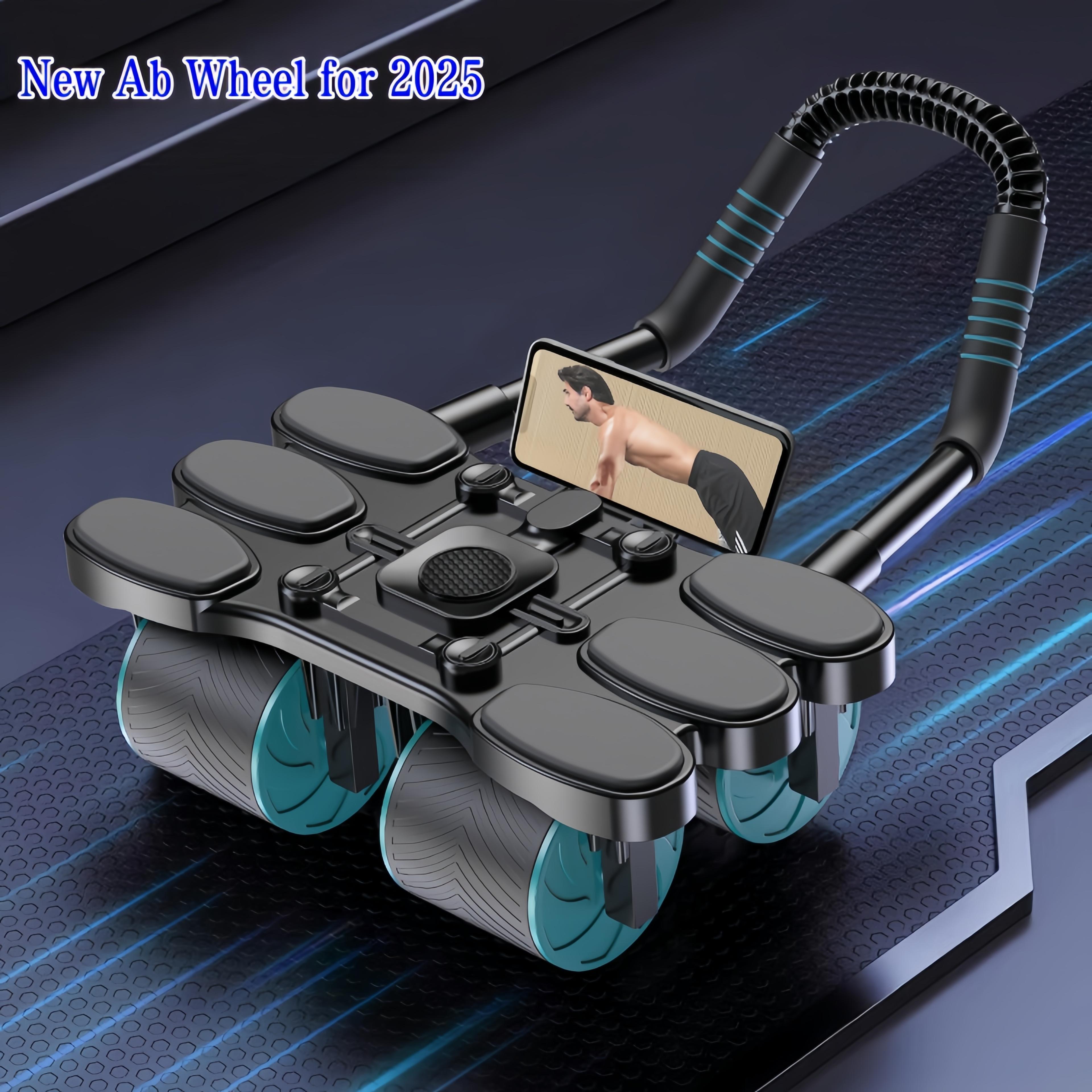 Silent Abdominal Exercise Wheel With Automatic Rebound Function Perfect For Waist And Abdominal Mus 1