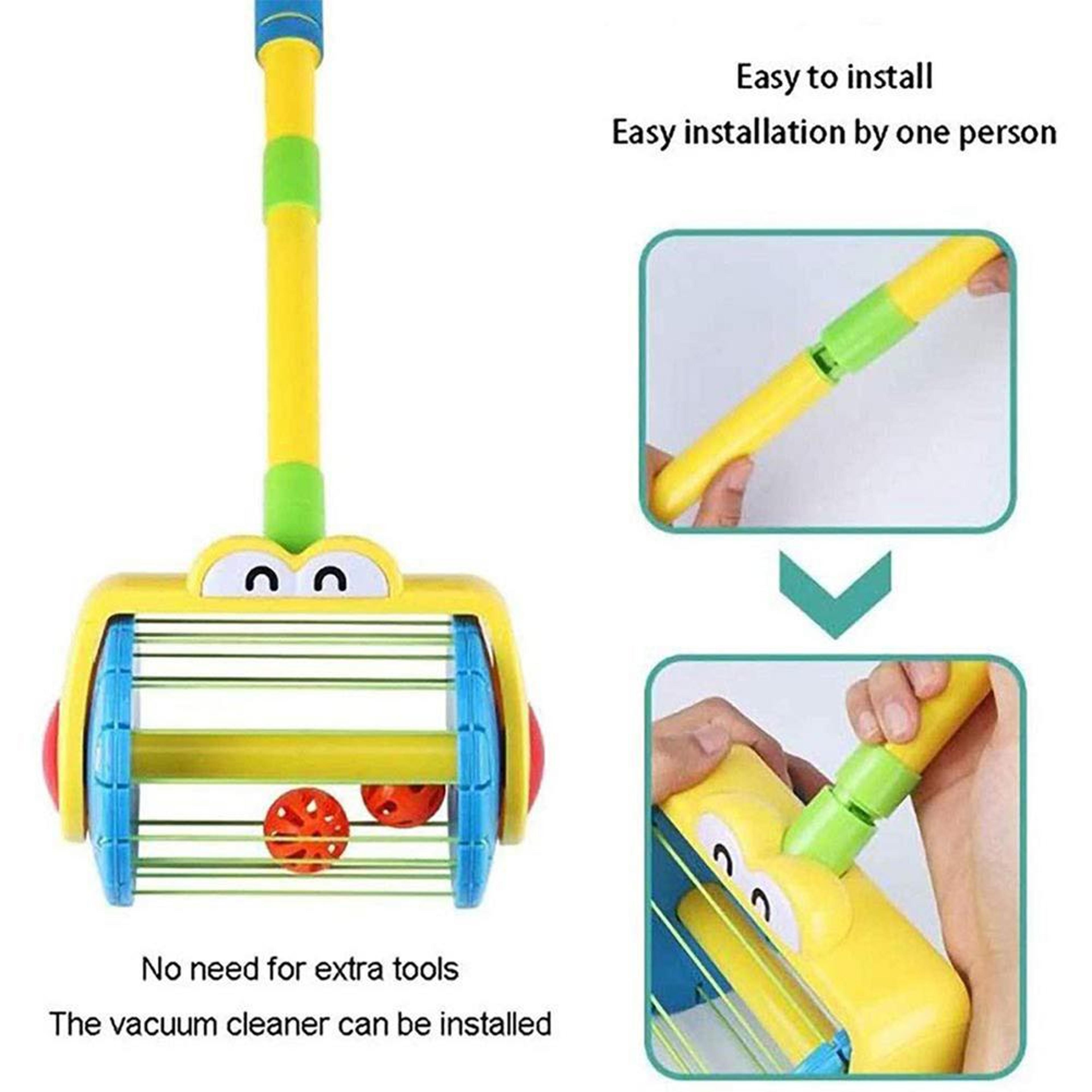 Childrens Vacuum Cleaner New Outdoor Play Game Electric Launch Bubble Watering Can Push Toys For Ki 3