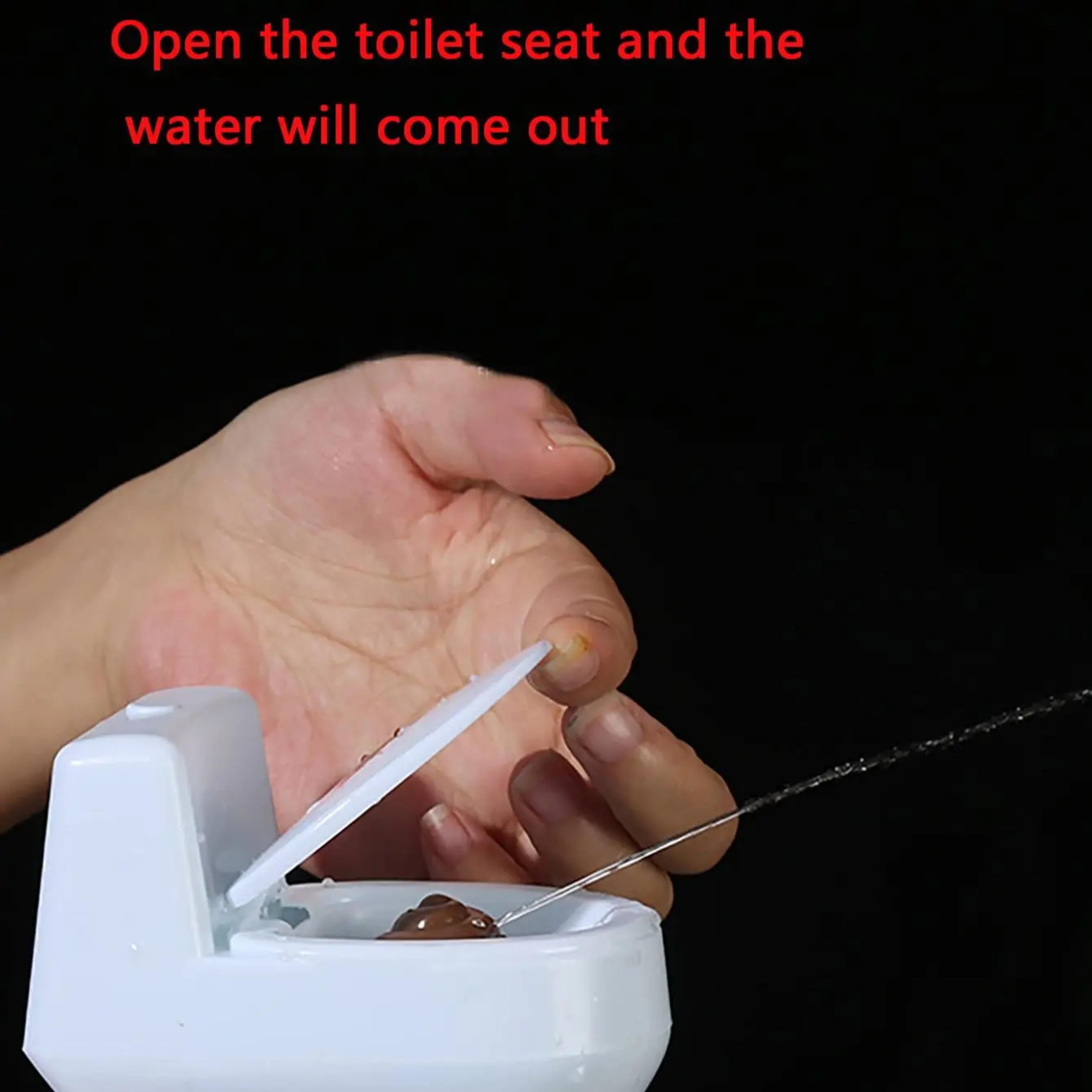 Funny Puppy Spray Prank Toy Mini Novel Toilet Toy Joke Toilet Spray Gun Simulation Prank 2