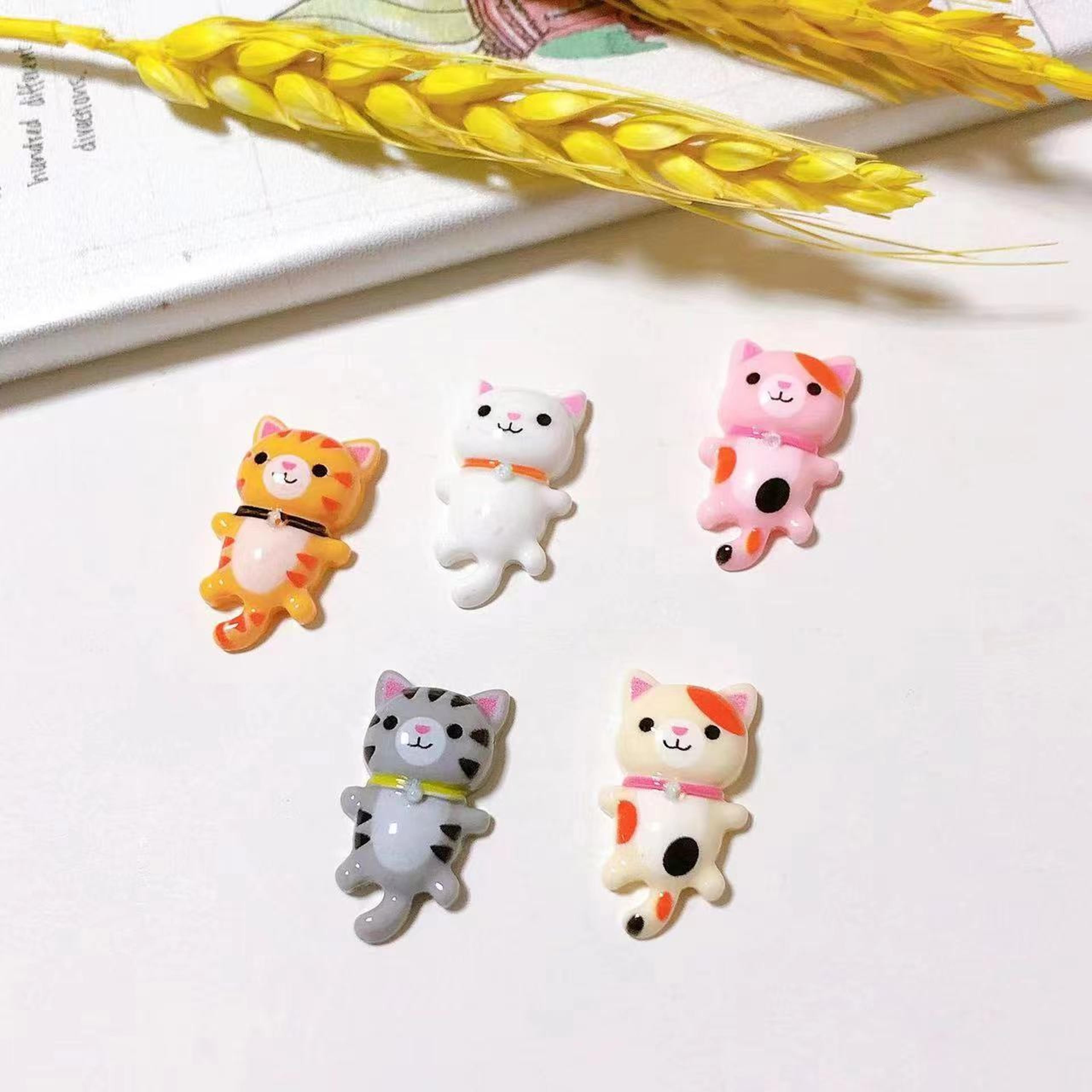 Cute Home And Office Decoration Magnet Cartoon Kitten Refrigerator Magnet 4
