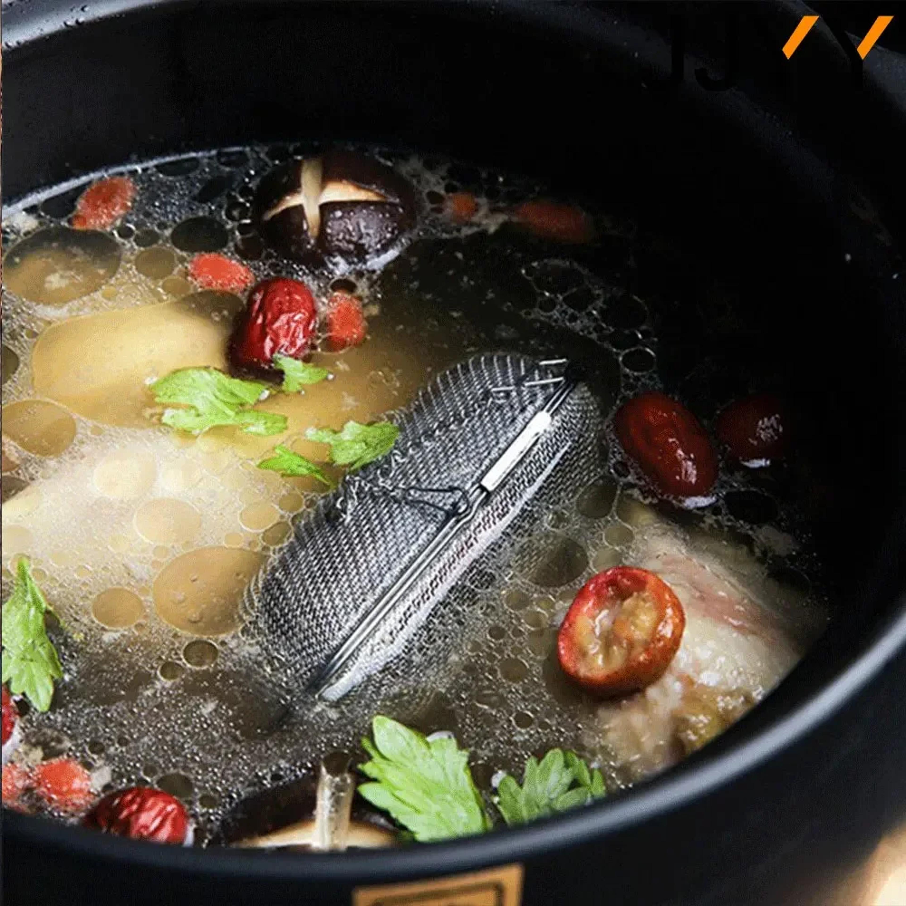 Tea Ball Spice Flavor Treasure Stainless Steel Tea Strainer Soup Bag Filter 1
