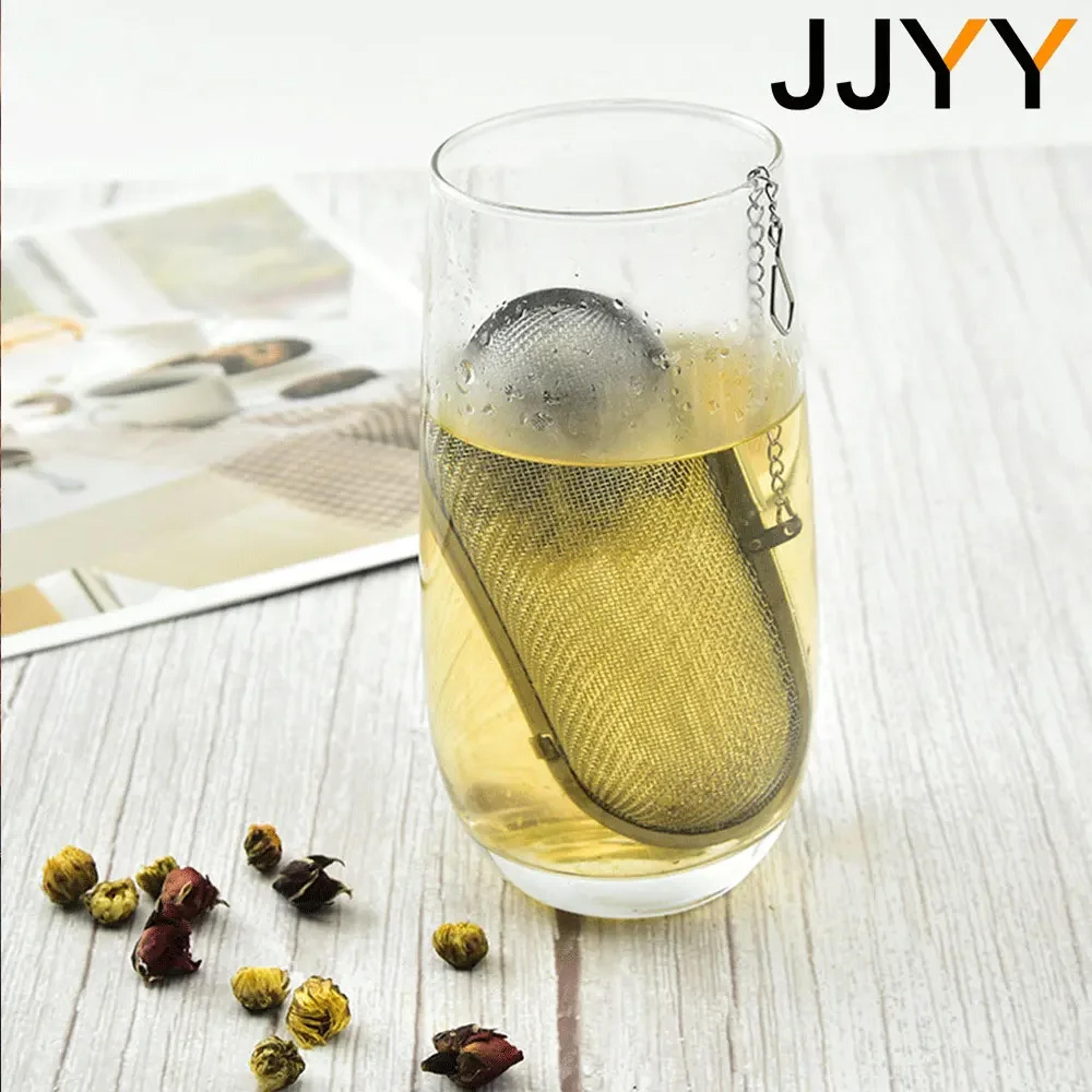 Tea Ball Spice Flavor Treasure Stainless Steel Tea Strainer Soup Bag Filter 2