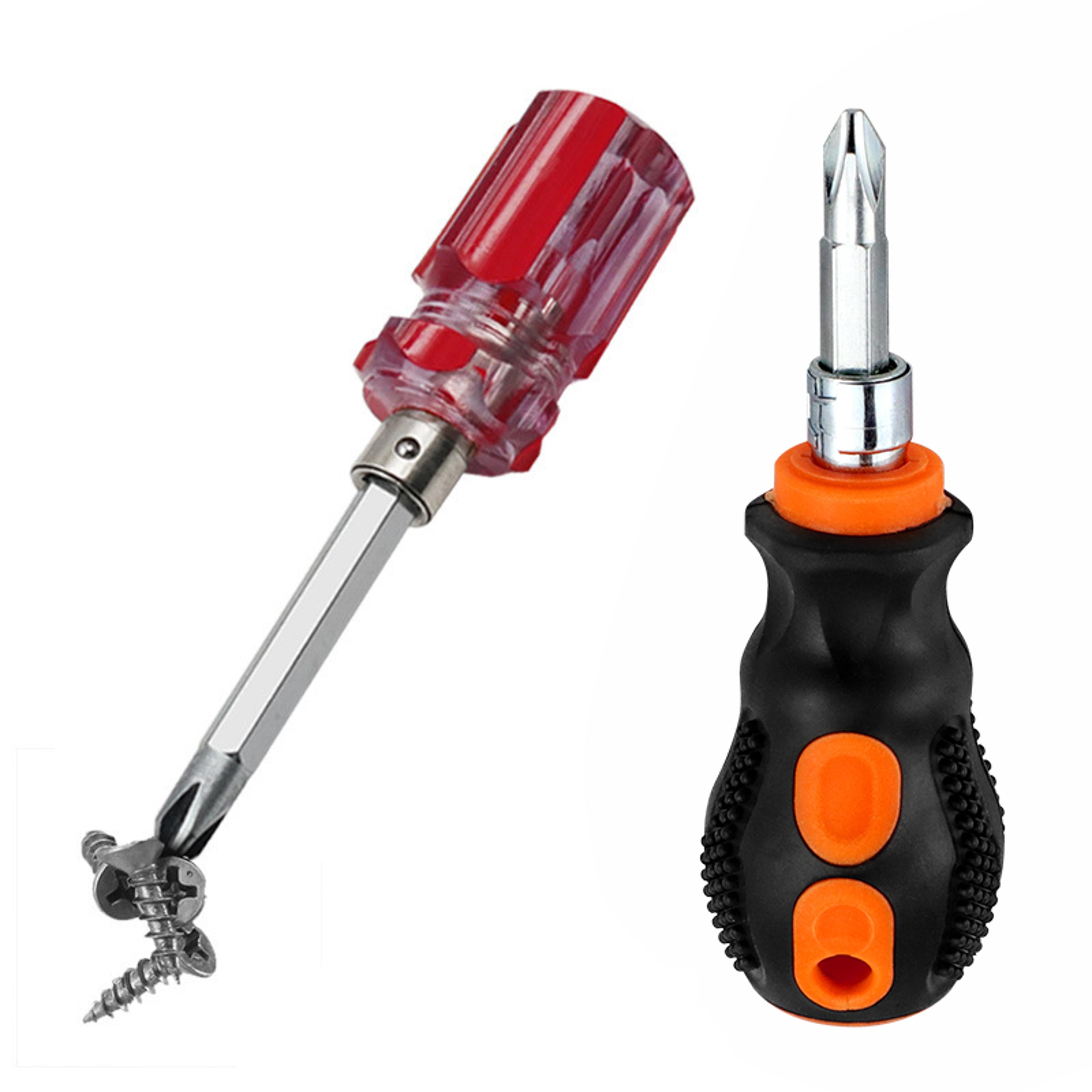 Small Carrot Screwdriver Transparent Handle Precision Tool Mini Portable Repair Manual Tool 2