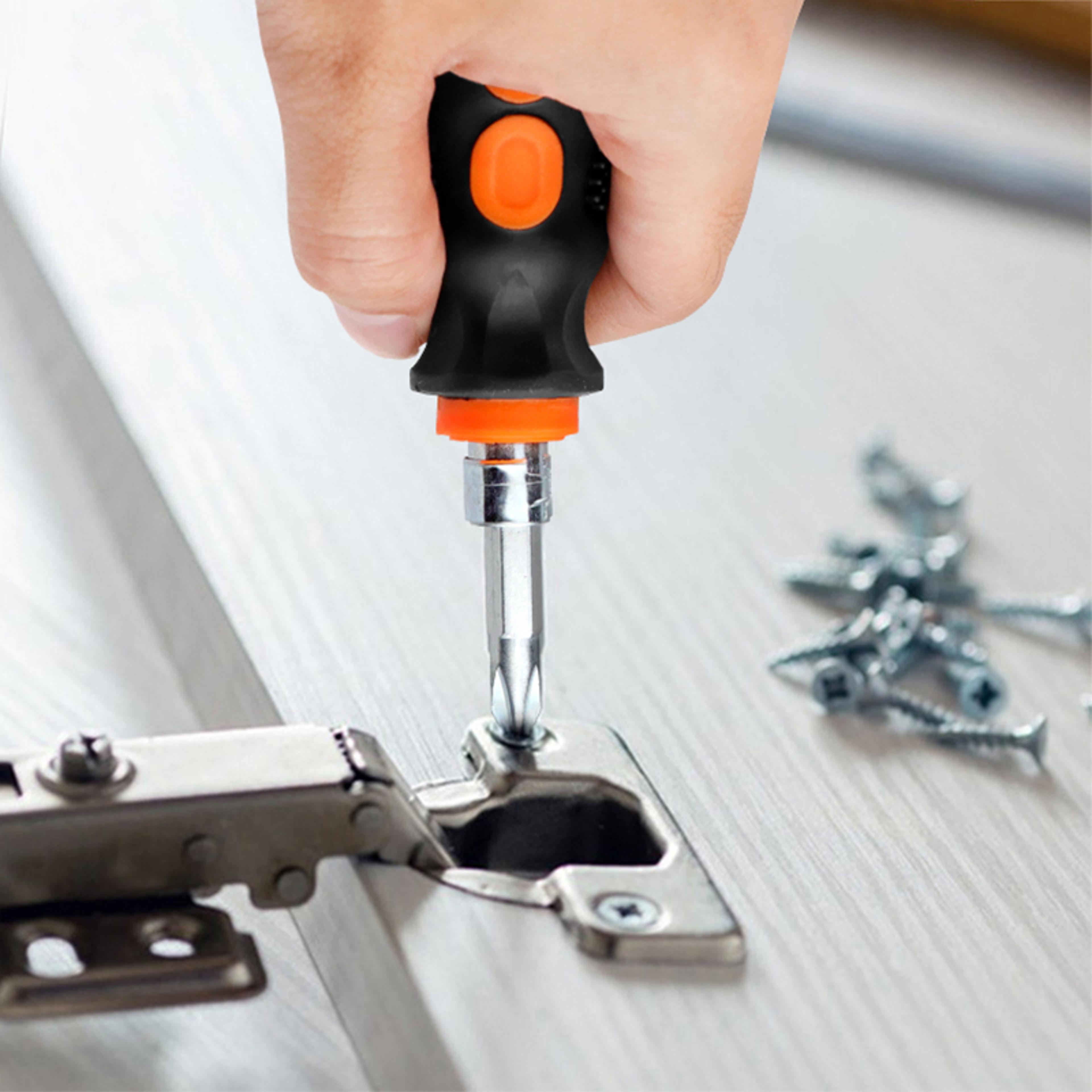 Small Carrot Screwdriver Transparent Handle Precision Tool Mini Portable Repair Manual Tool 5