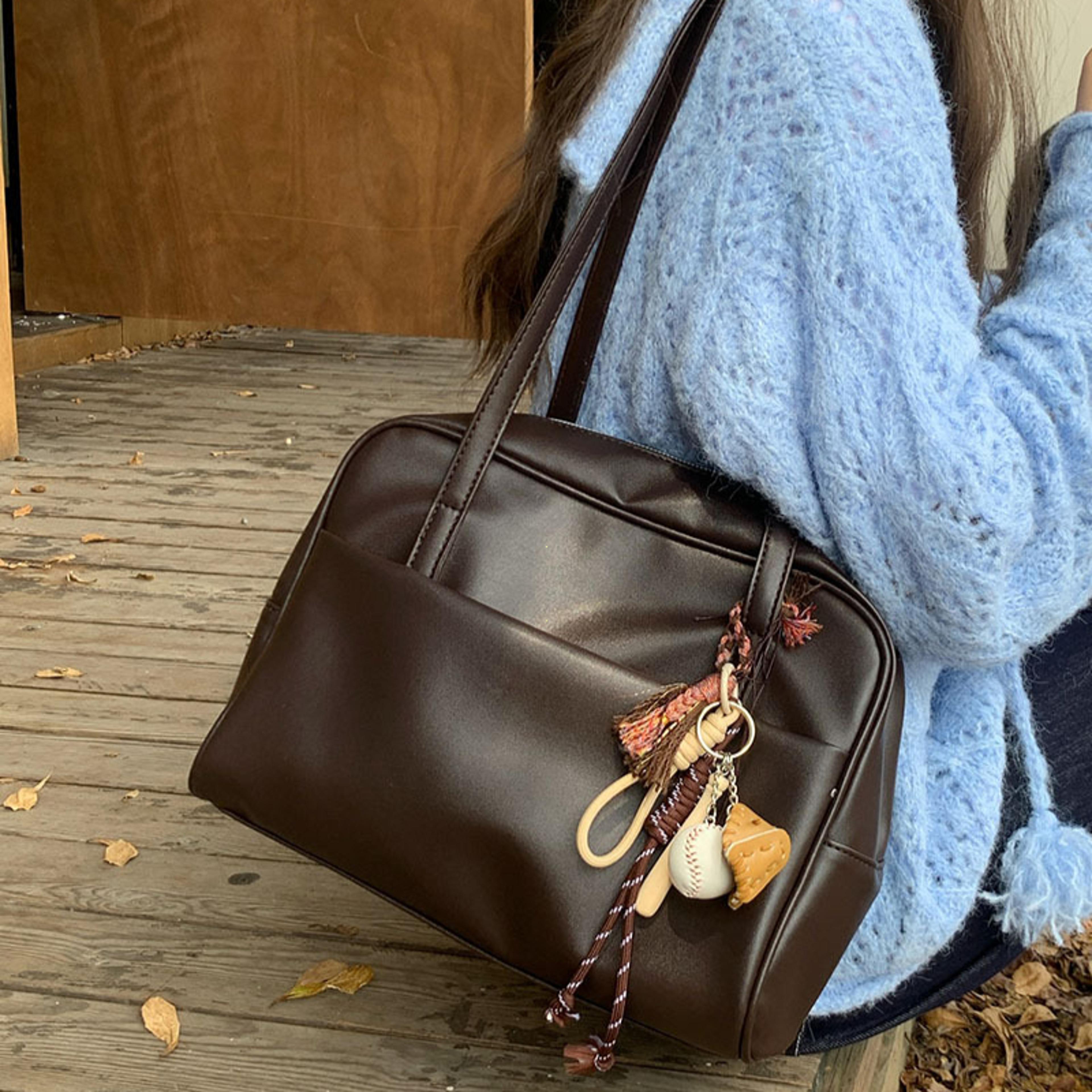 vintage underarm bag, korean style large capacity women's tote, versatile autumn new arrival shoulder bag