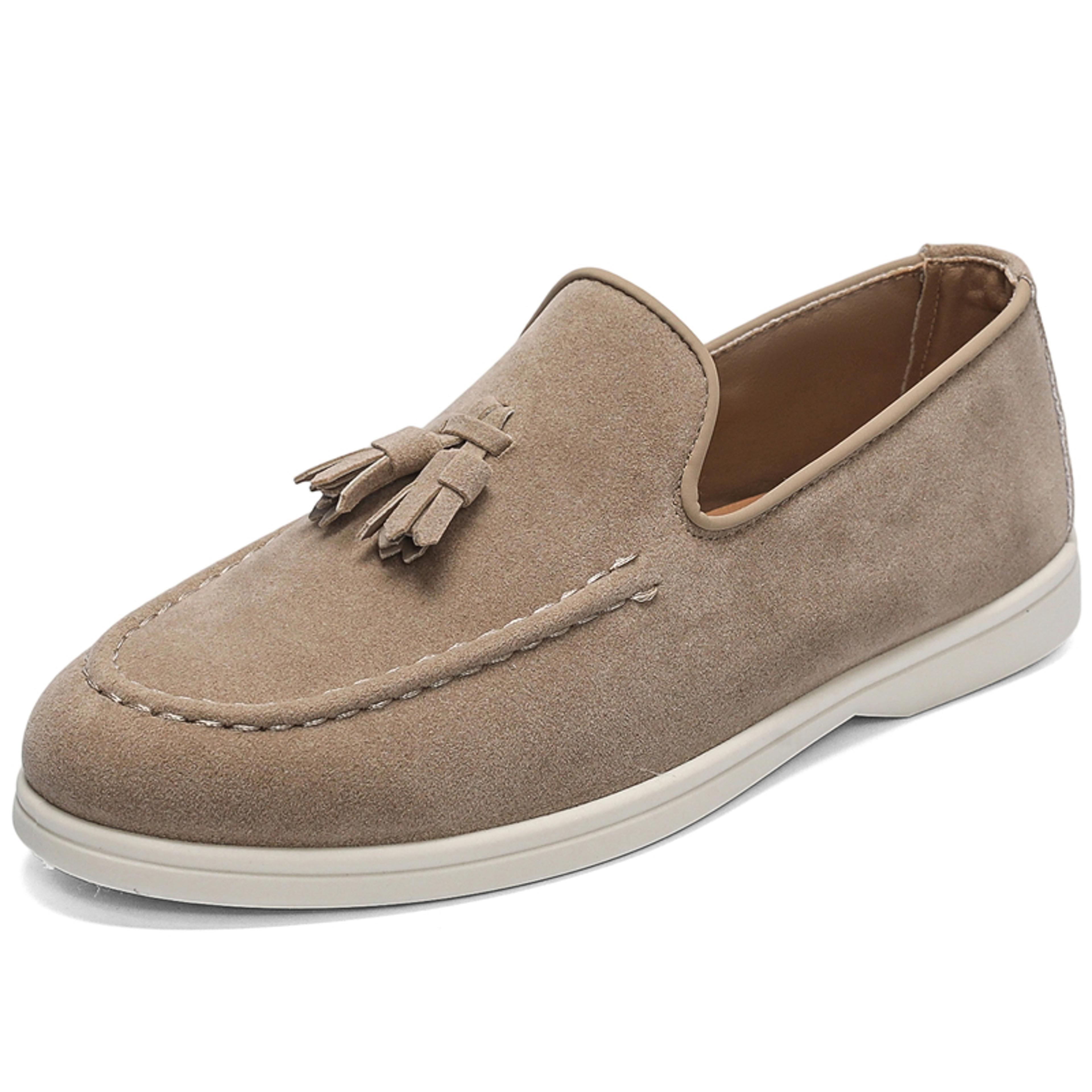 Mens Casual Shoes Classic British Style Tassels Loafers Outdoor Moccasins Flats 7