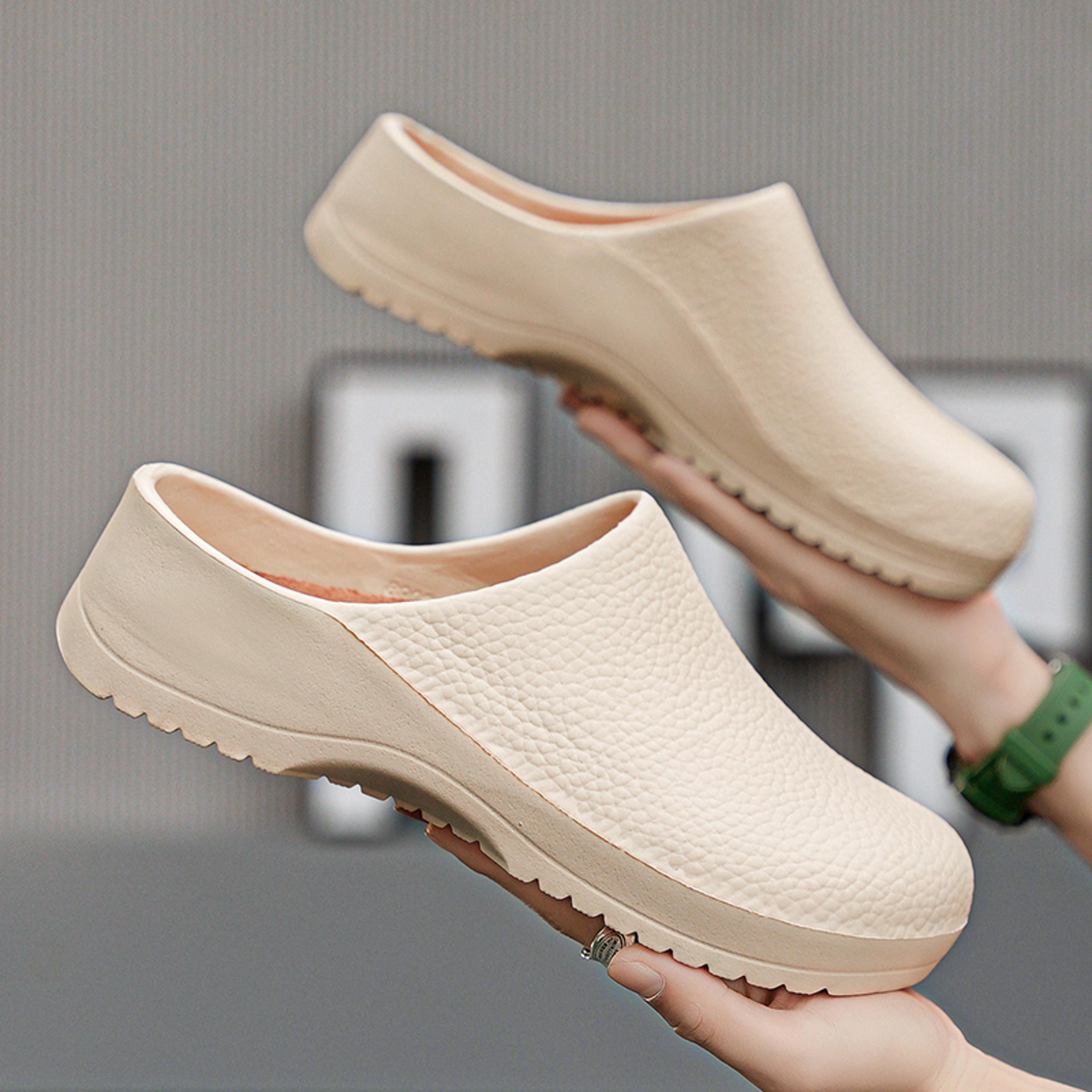 Waterproof Men Sandals AntiSlip Garden Clogs Comfortable Chef Shoes Outdoor Fishing Slippers For Wo 1