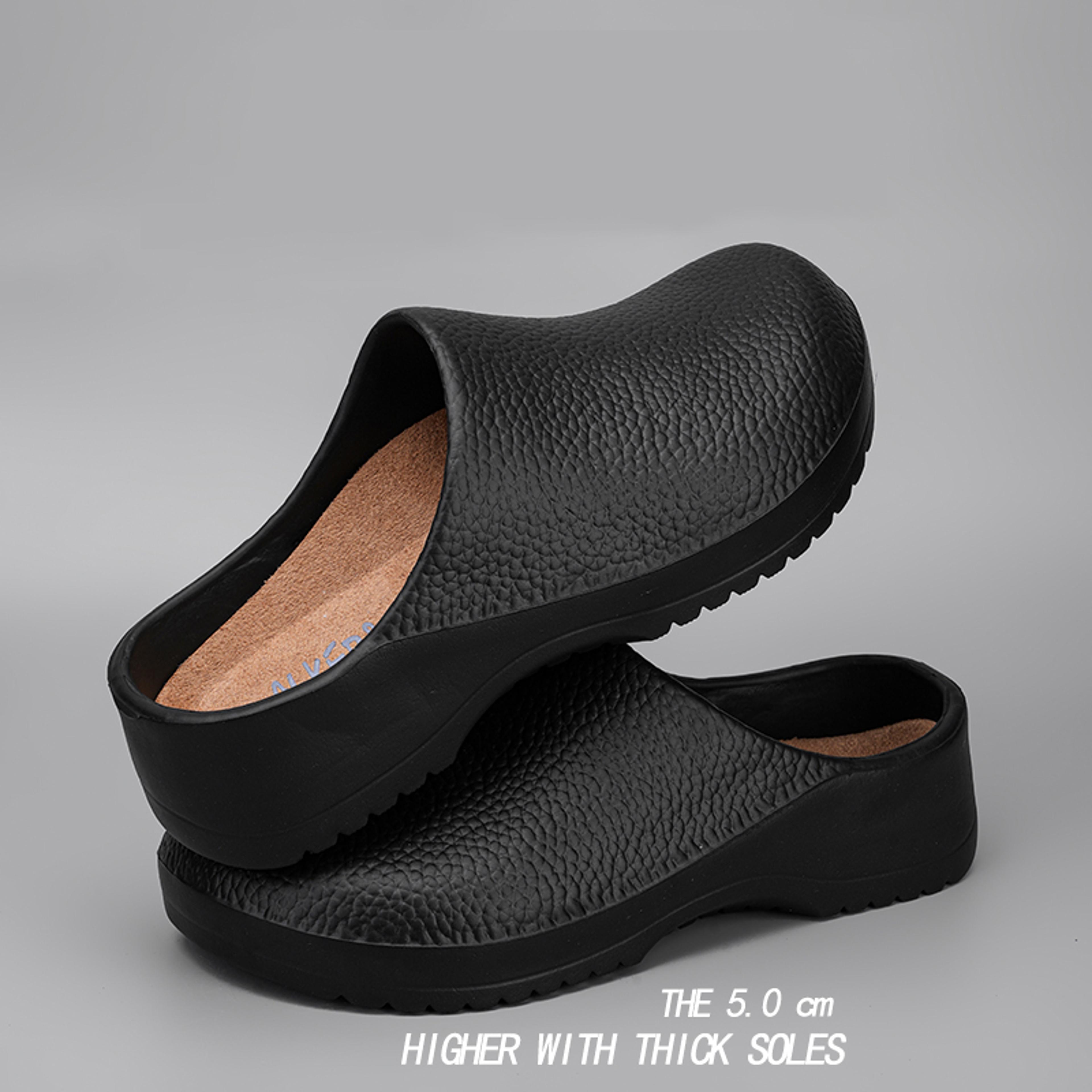 Waterproof Men Sandals AntiSlip Garden Clogs Comfortable Chef Shoes Outdoor Fishing Slippers For Wo 4