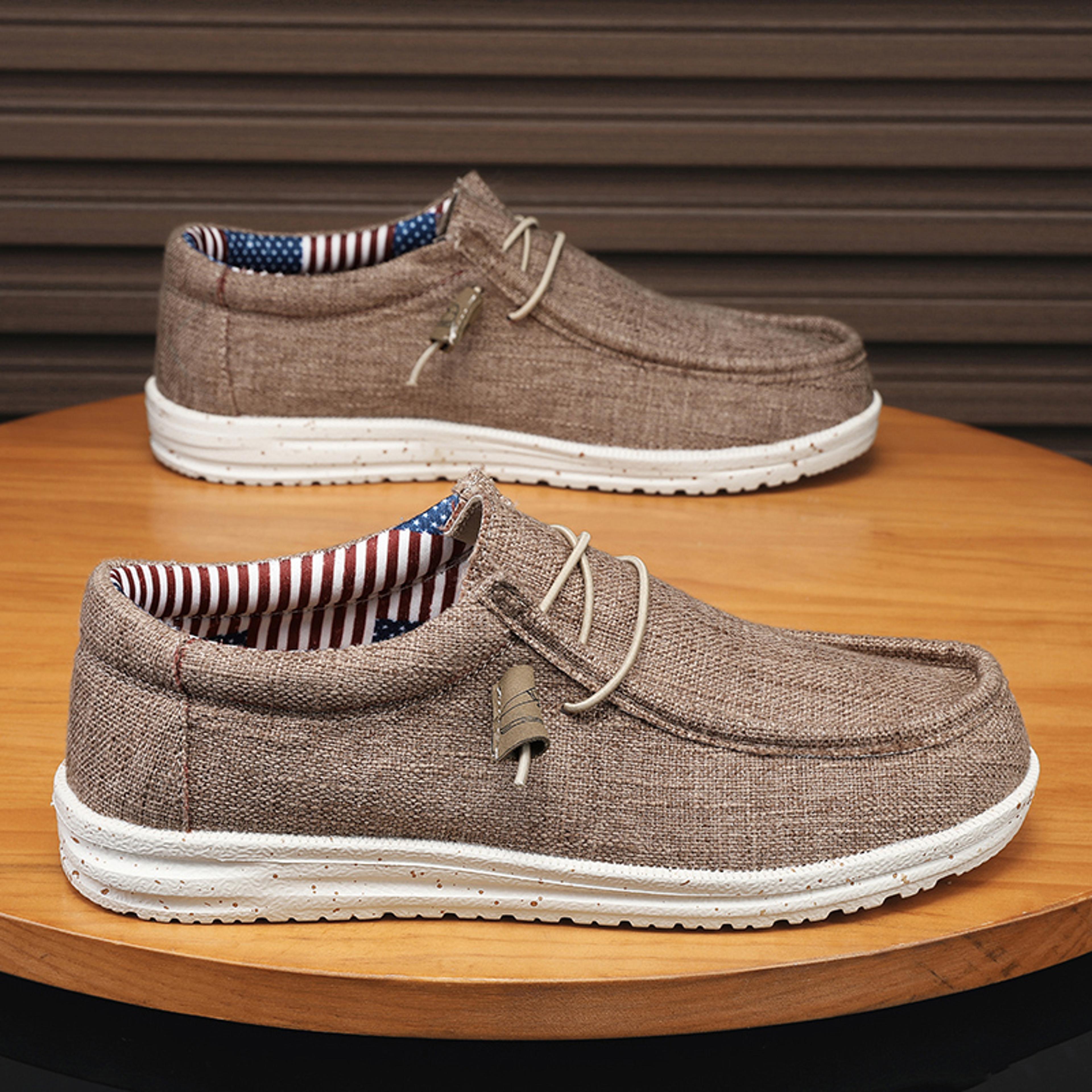 Comfortable Men Casual Shoes Lightweight Plus Size Sneakers Loafers For Walking 7