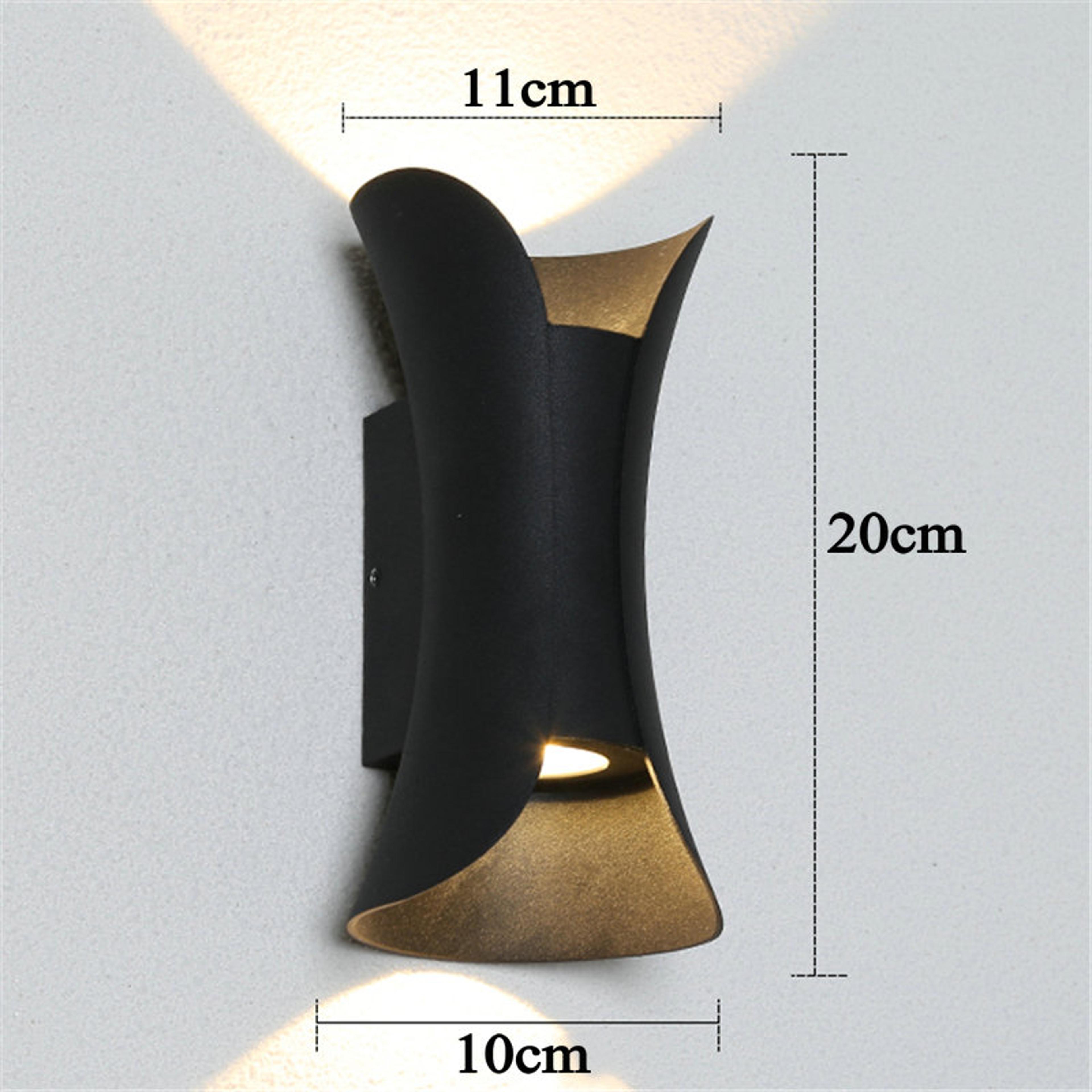 Outdoor Waterproof LED Wall Lamps Aluminum Porch Courtyard Lights IP65 Up And Down Lighting Wall Li 5