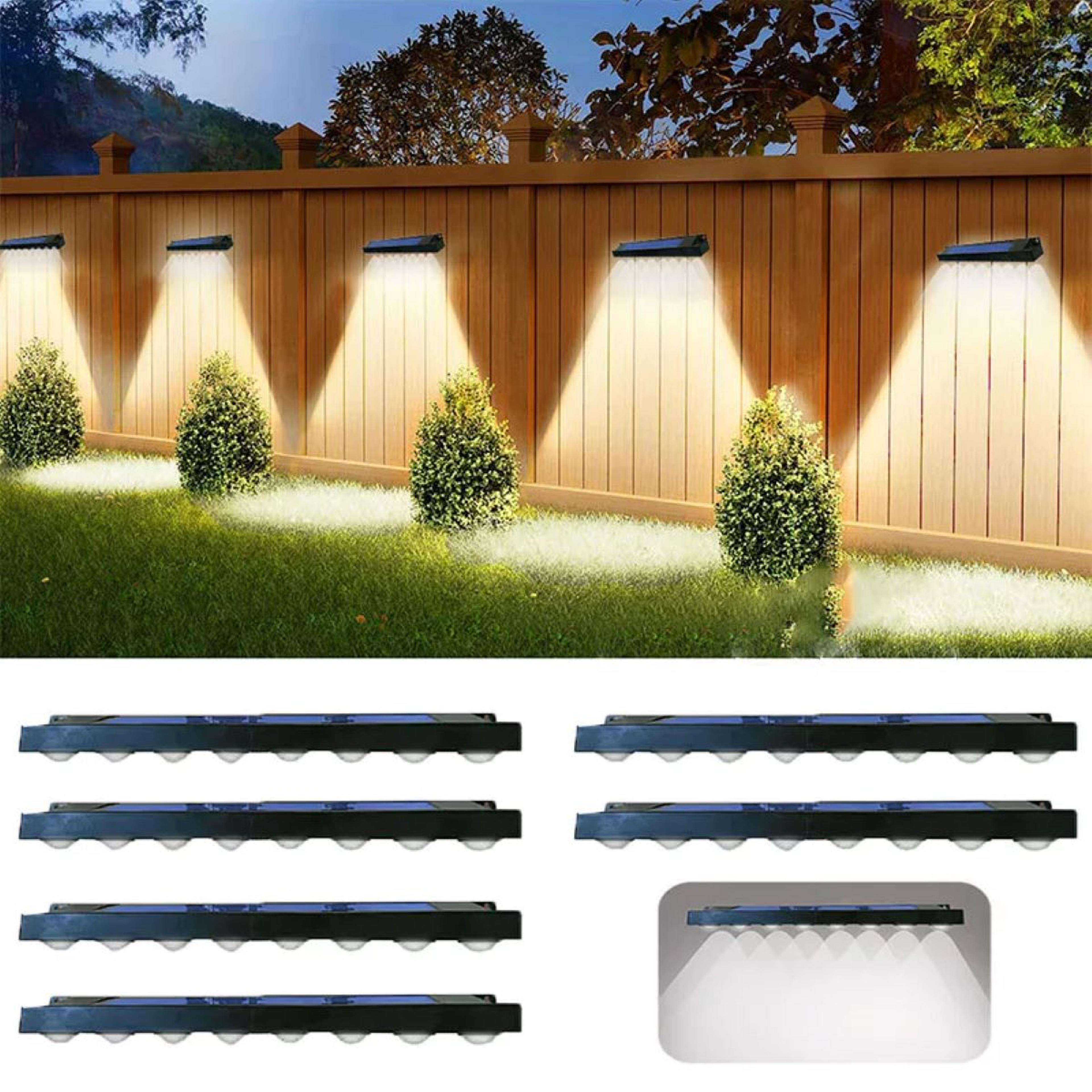 Waterproof Solar Fence Light For Garden Path Terrace Wall Light 1