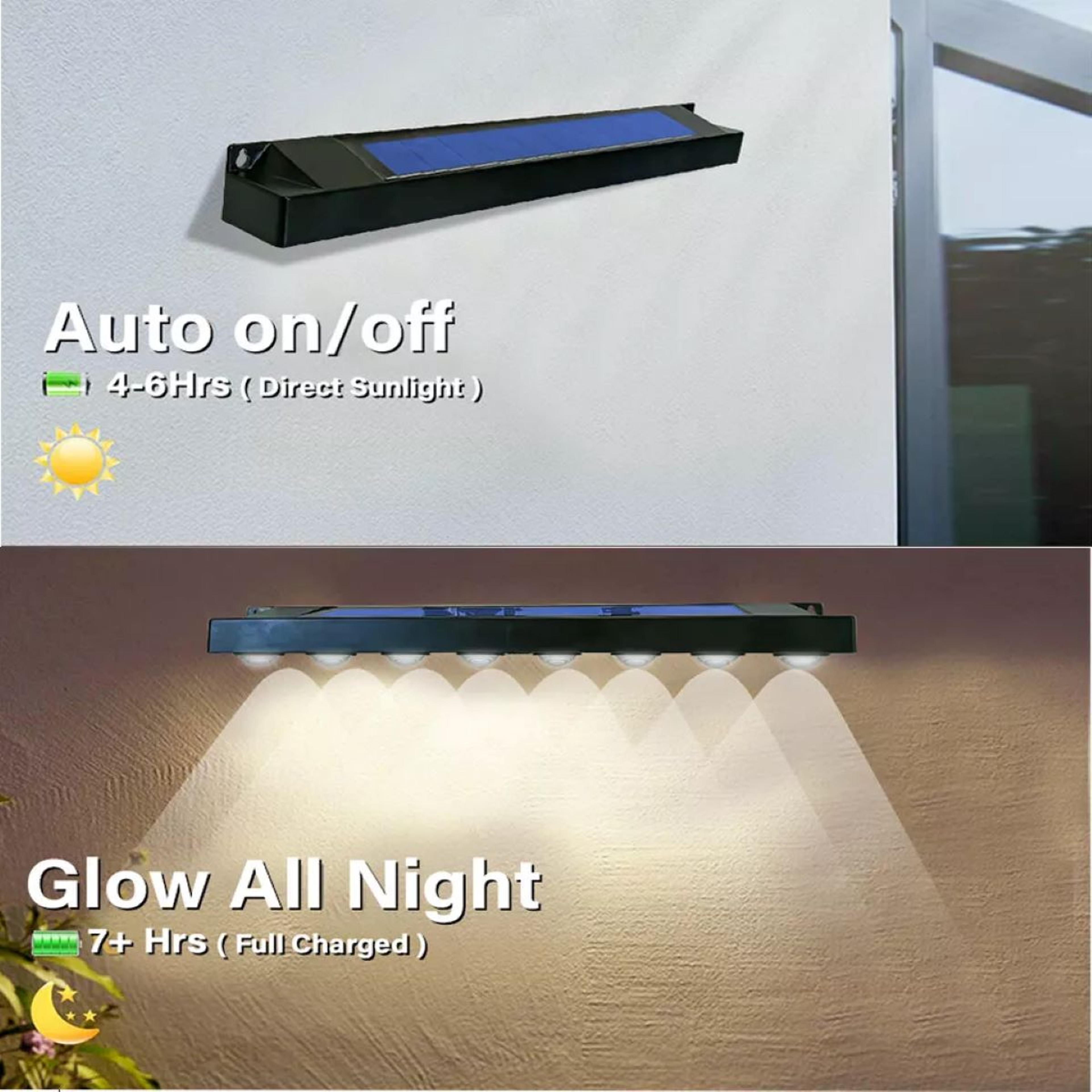 Waterproof Solar Fence Light For Garden Path Terrace Wall Light 2