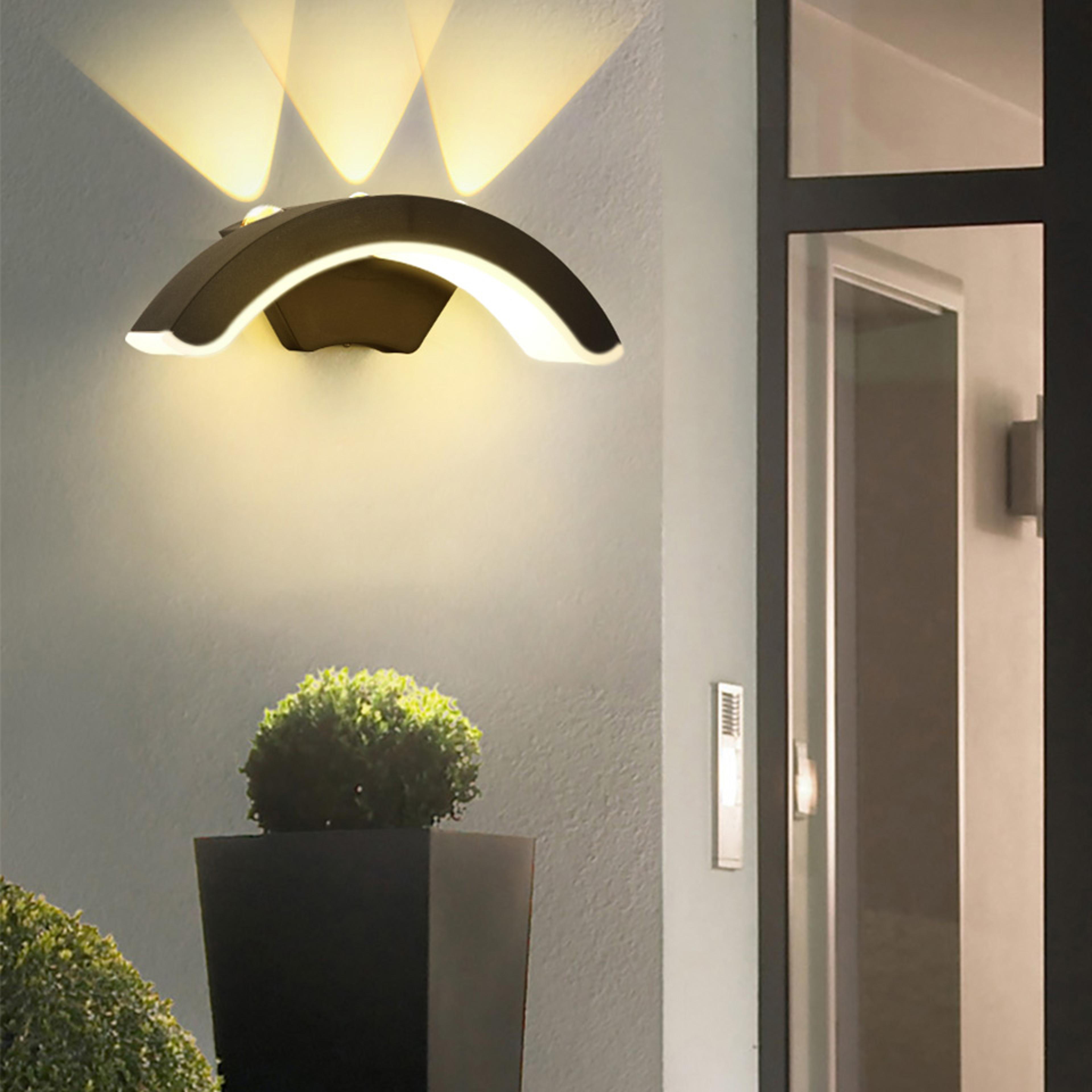 Outdoor Waterproof LED Wall Lamp Garden Sconce Lighting For Balcony Decorative Wall Light 4