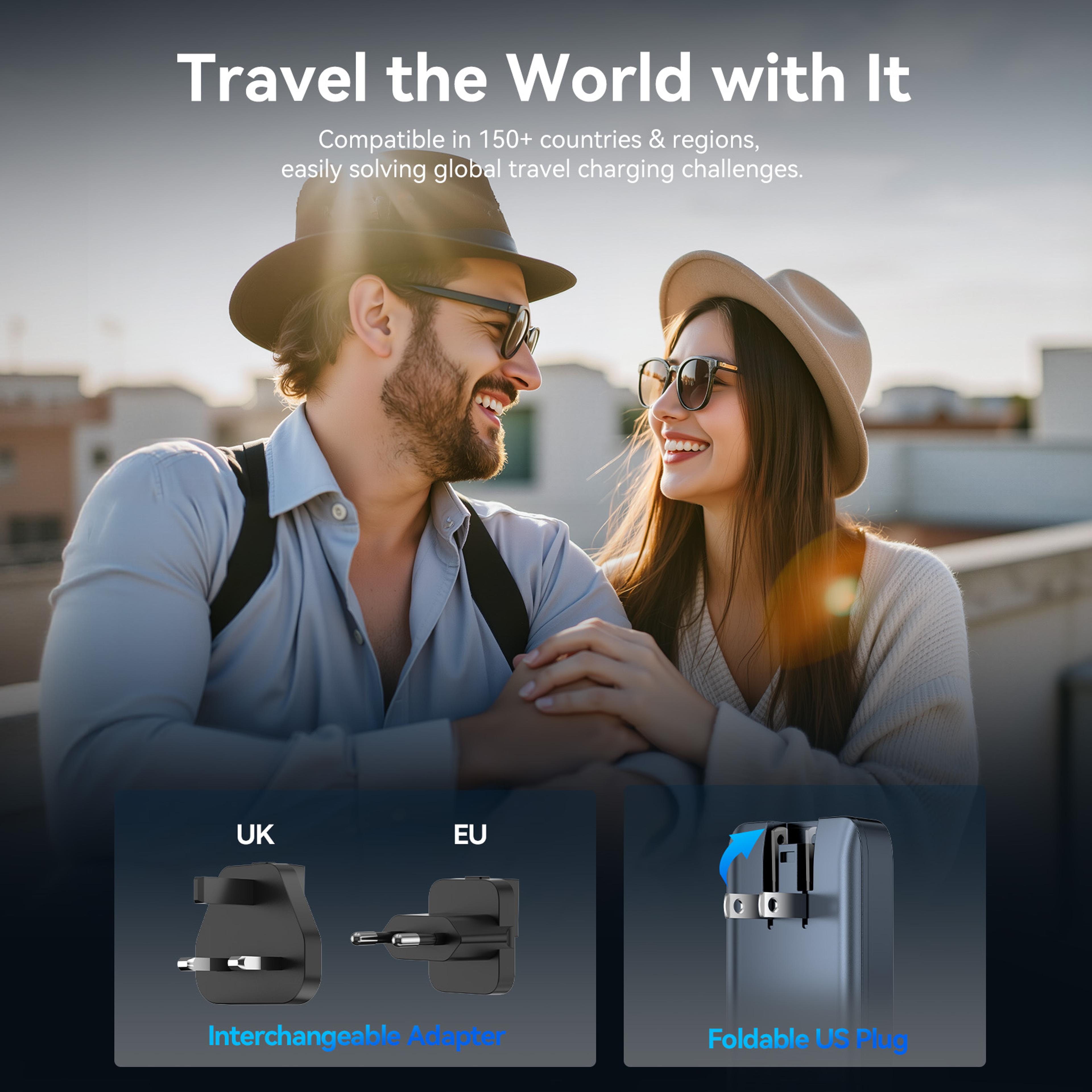 Quick Charge Type C USB Charger Portable Travel Charger For Laptop IPhone Fast Charge 5
