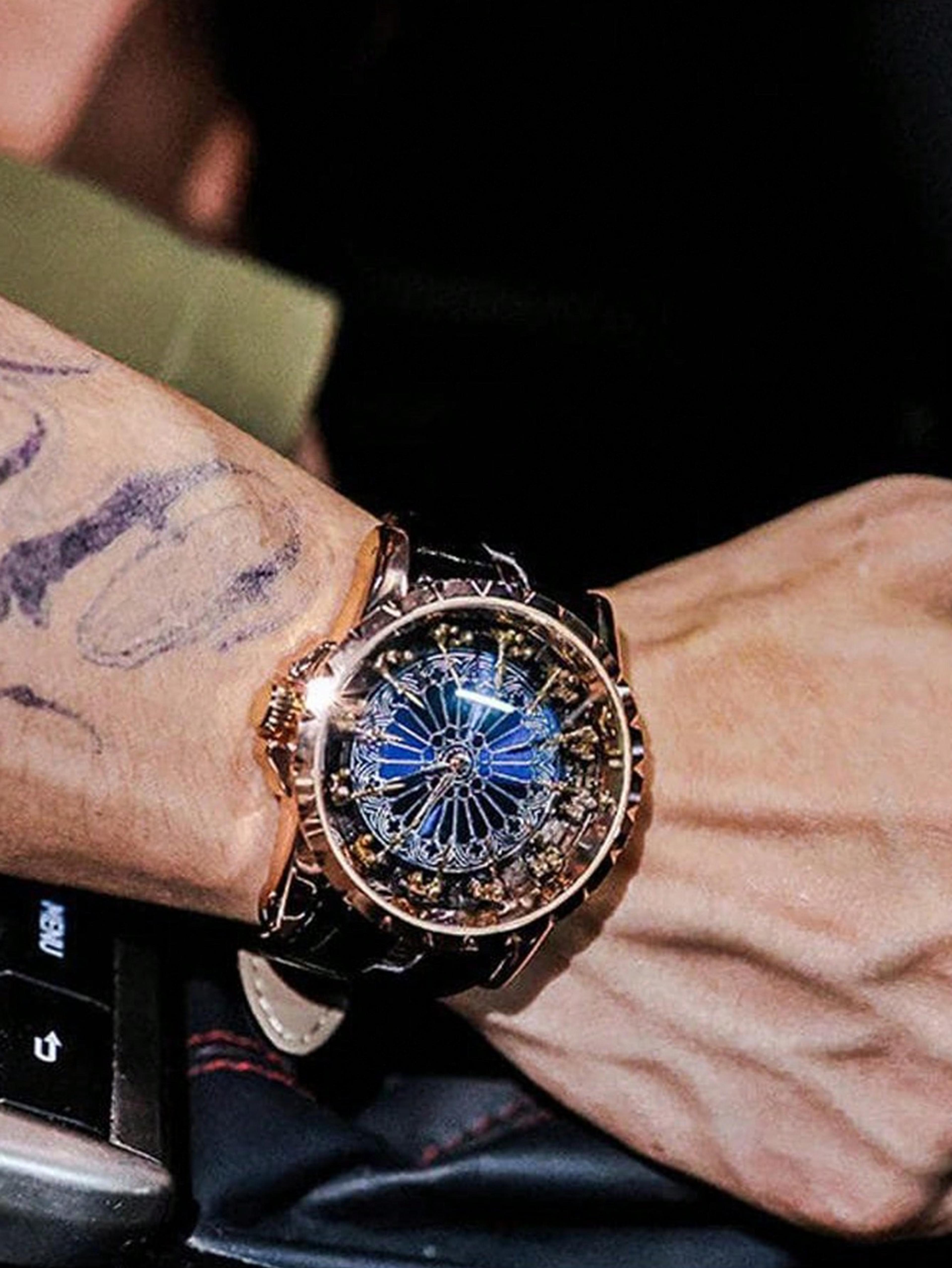 Luxury Personalized Men Watch Trendy Quartz Sports Watch Large Dial Watch For Men New Fashion Wrist 1