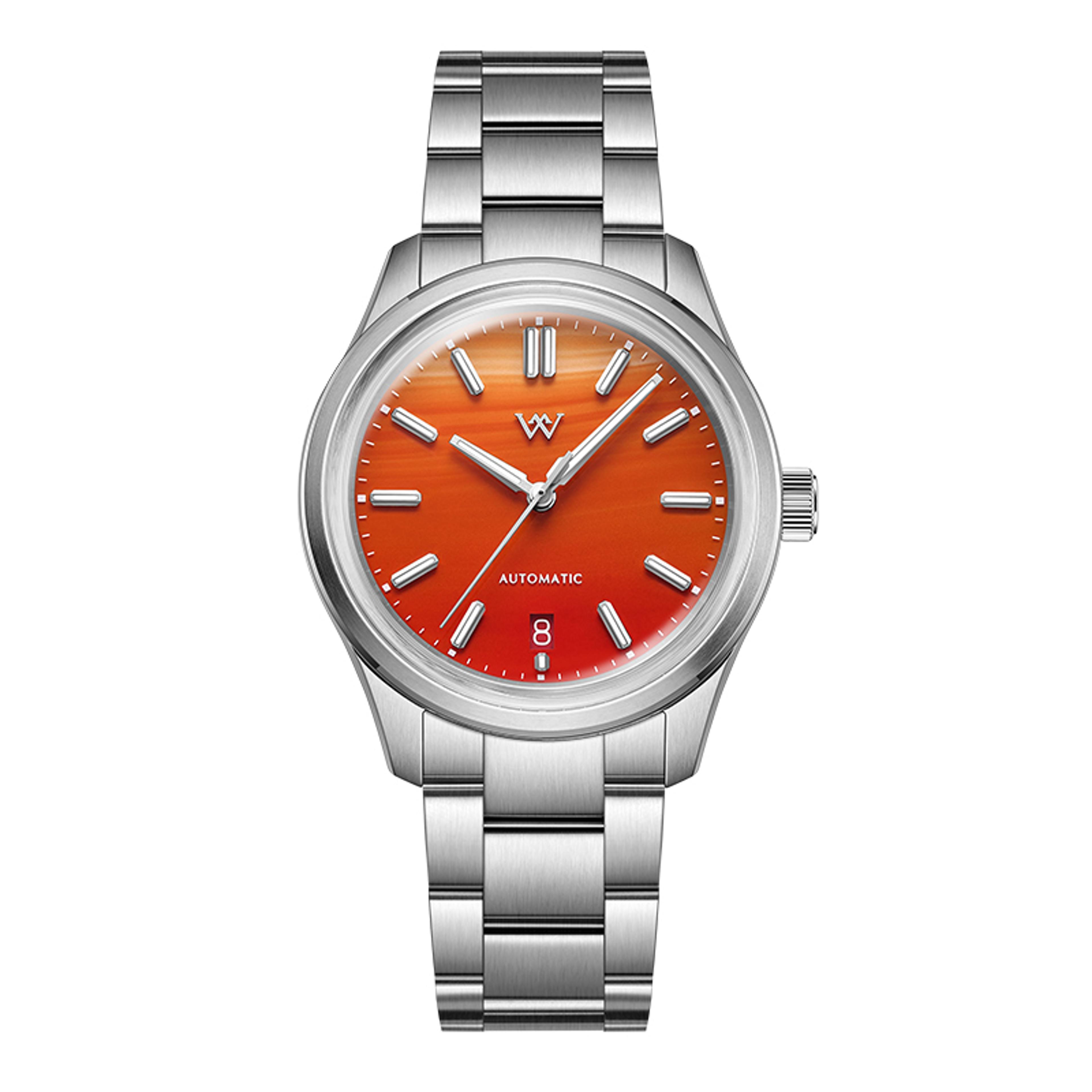 Gemstone Series Water Resistant Watch Automatic Mechanical Watch AR Coated Sapphire Welly Merck Man 7