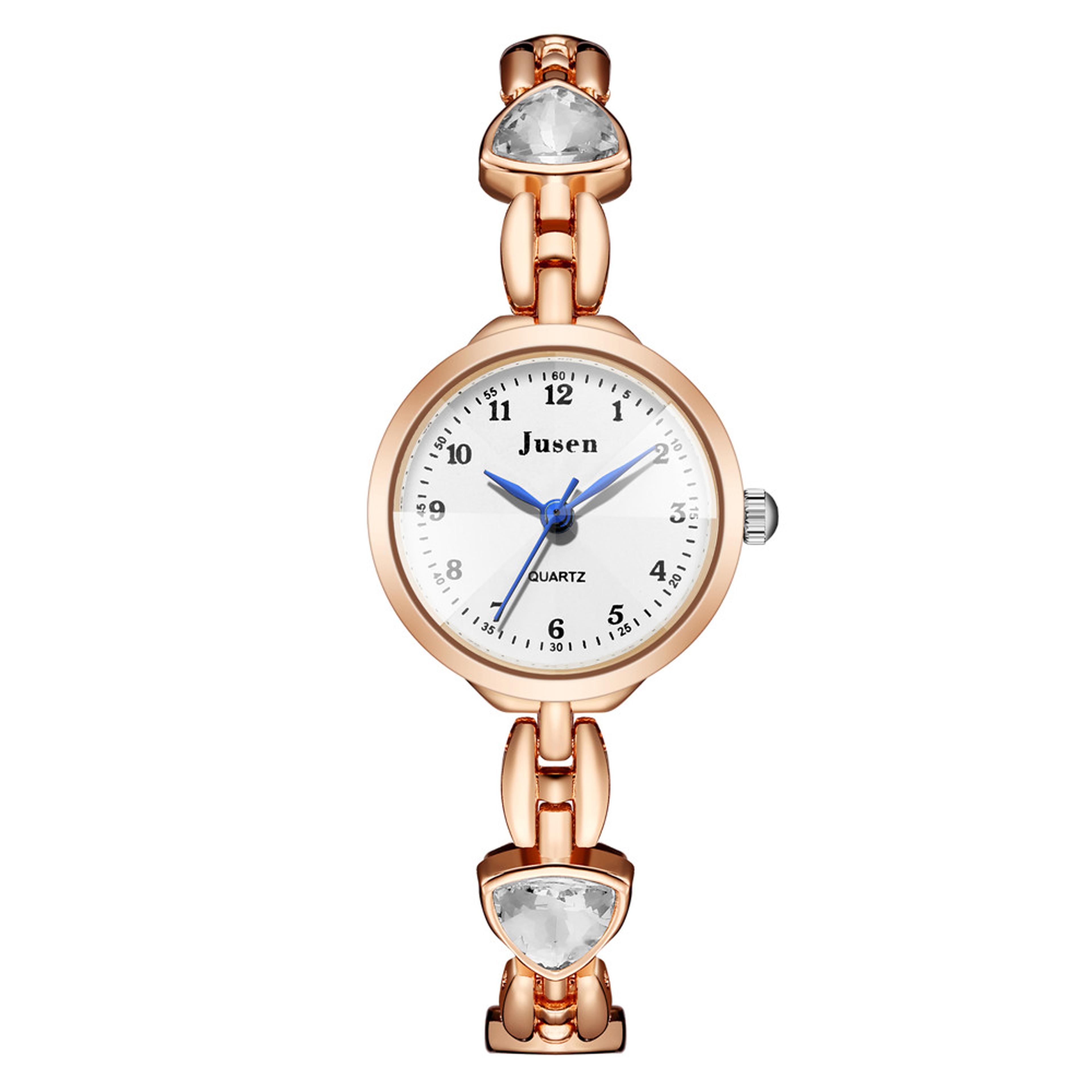 Elegant Fashion Rhinestone Small Dial Quartz Bracelet Women Watch Stylish Women Wrist Watch Luxury  3
