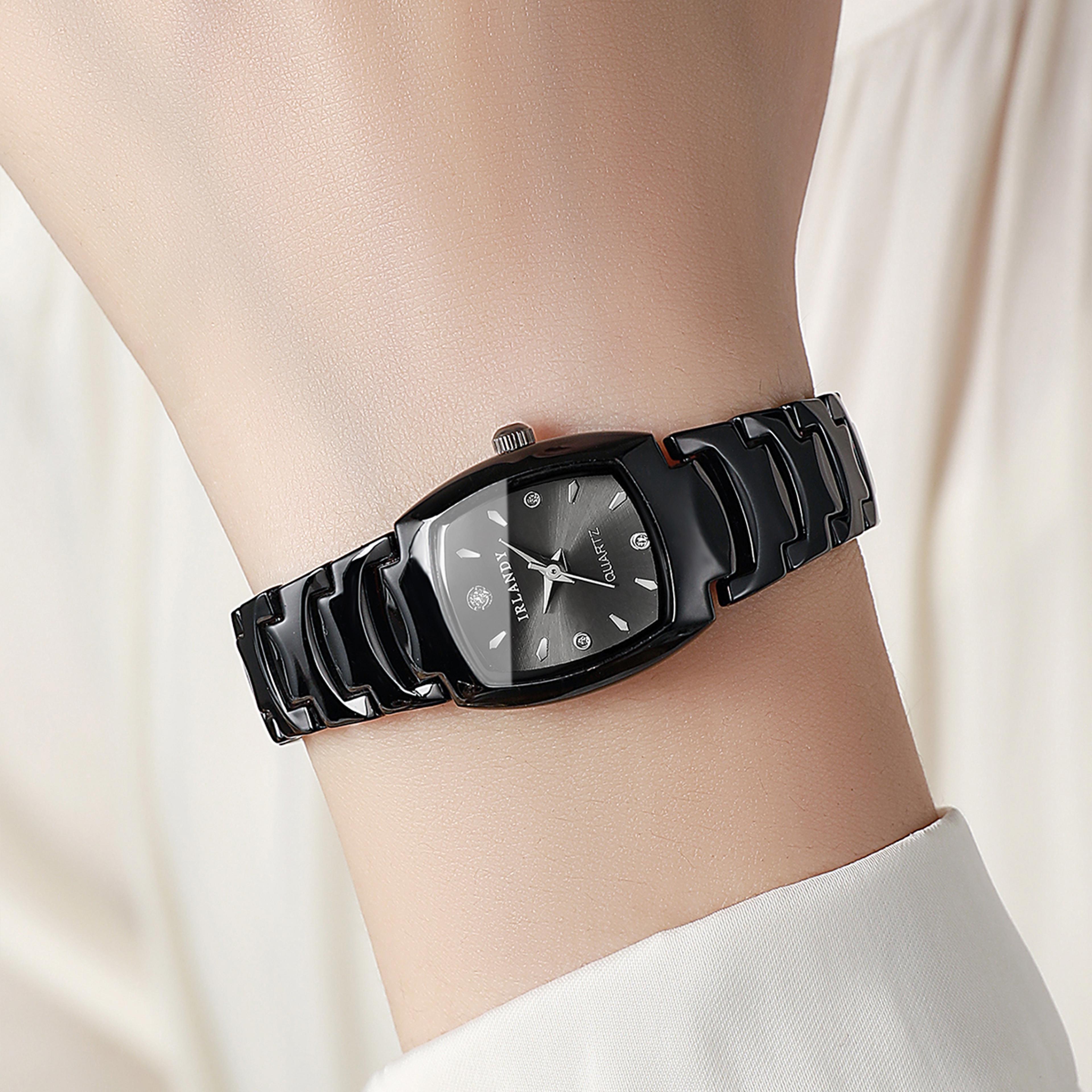 Fashion Square Analog Quartz Watch Elegant Women Watches Ladies Wristwatch Clock 3