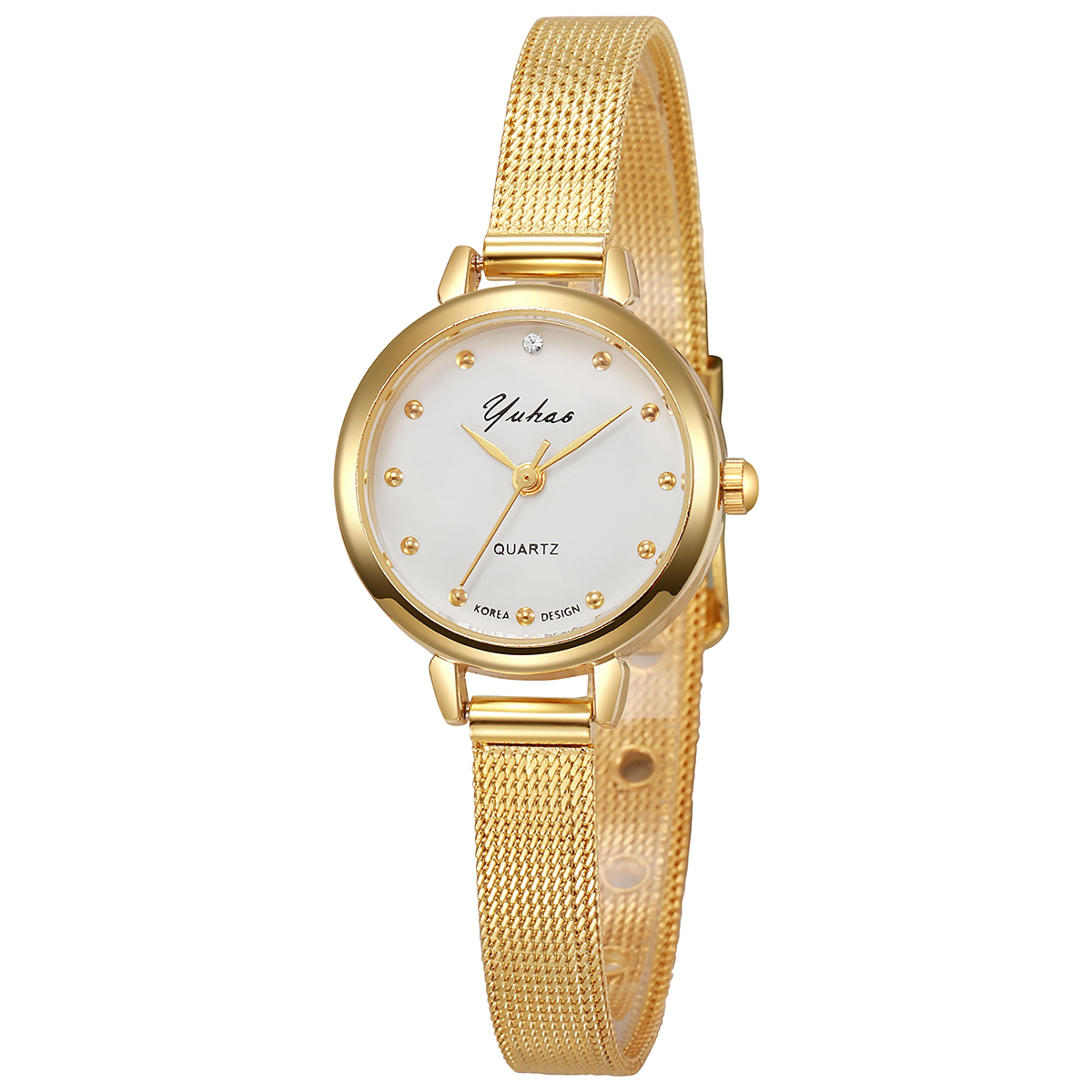 Dot Quartz Watch For Women New Arrival Light Luxury Fashion Mesh For Christmas And Halloween Gifts 5