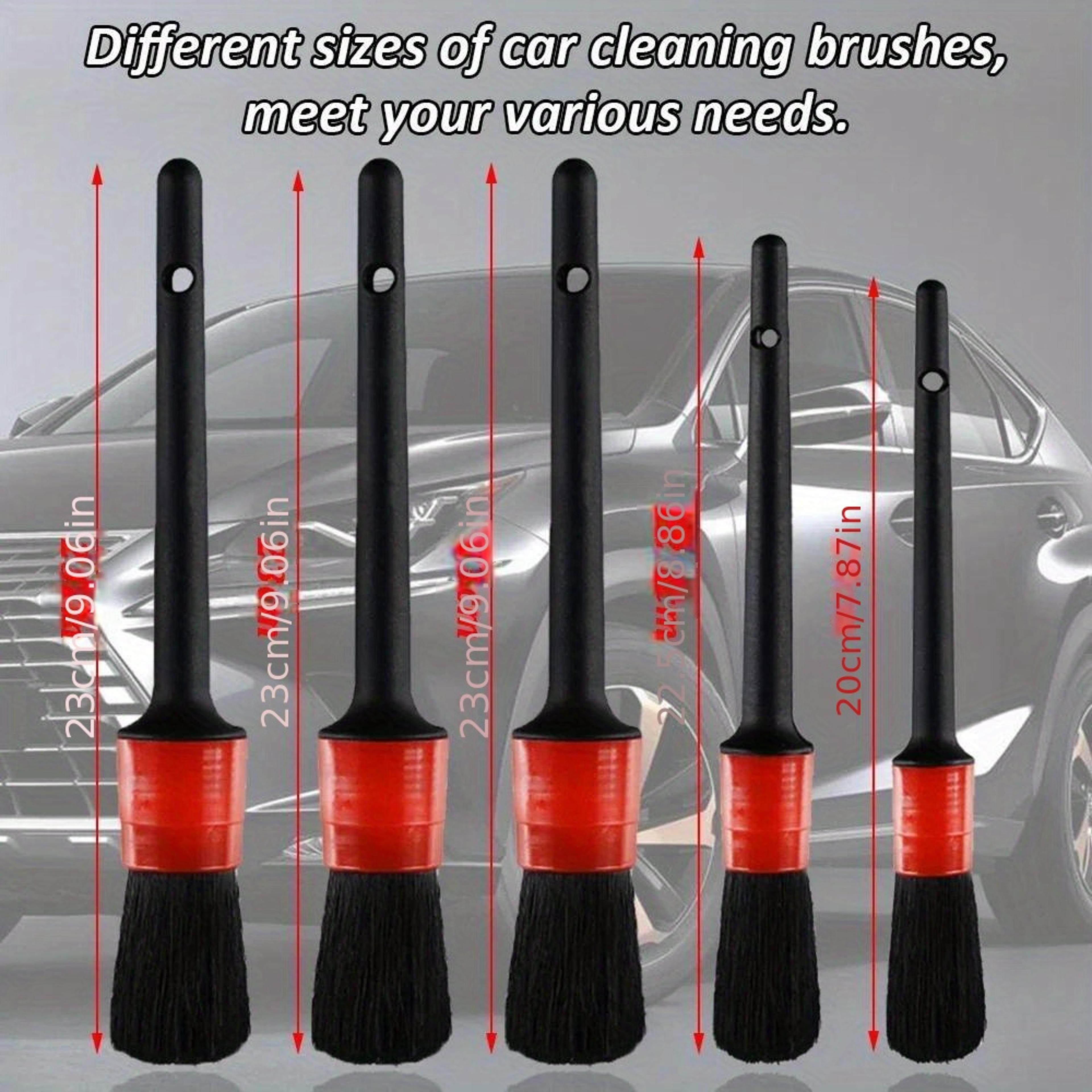 Auto Cleaning Kit Car Detailing Brush Set For Air Outlets And Gaps 3