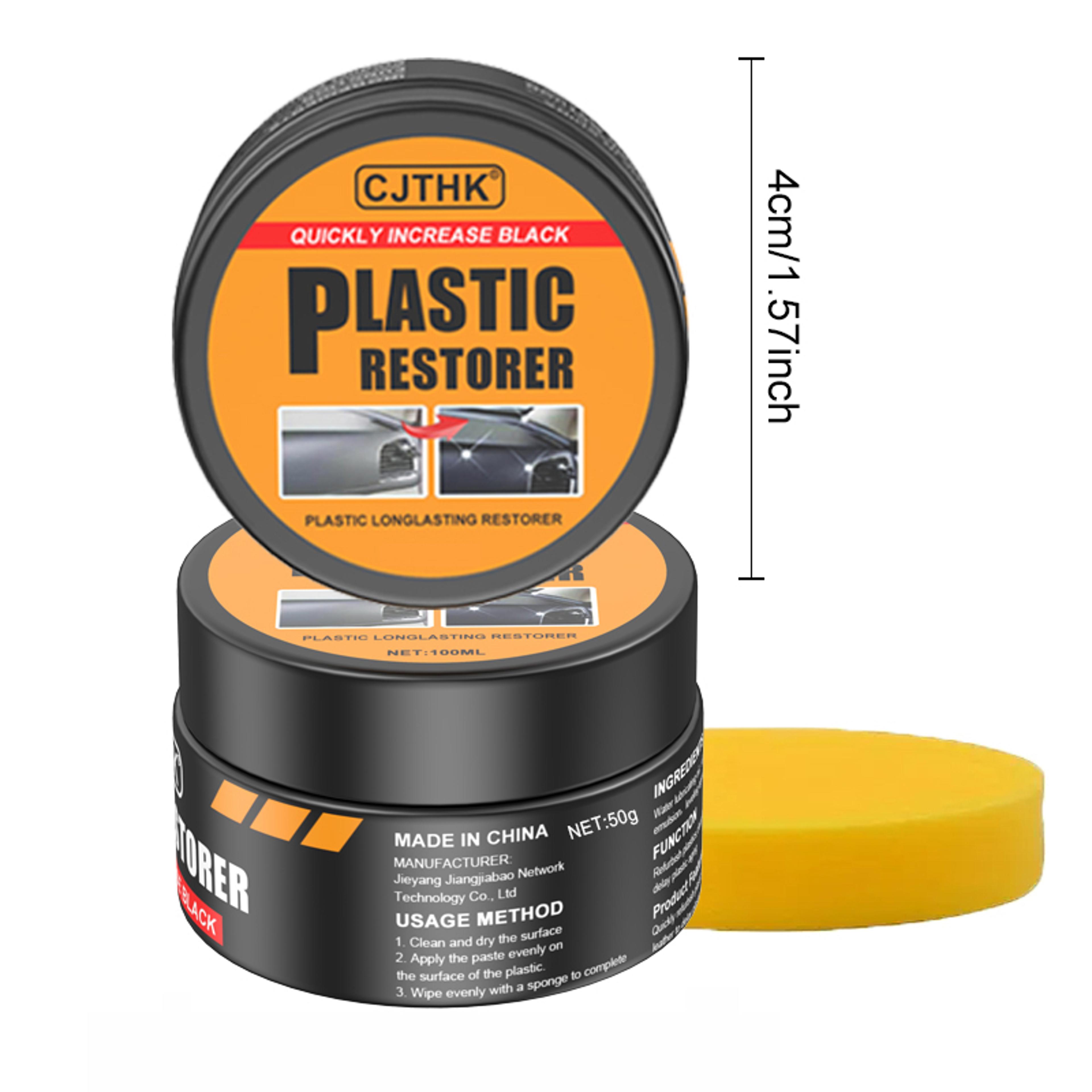 Auto Polish And Repair Coating Car Plastic Restorer Back To Black Gloss 6