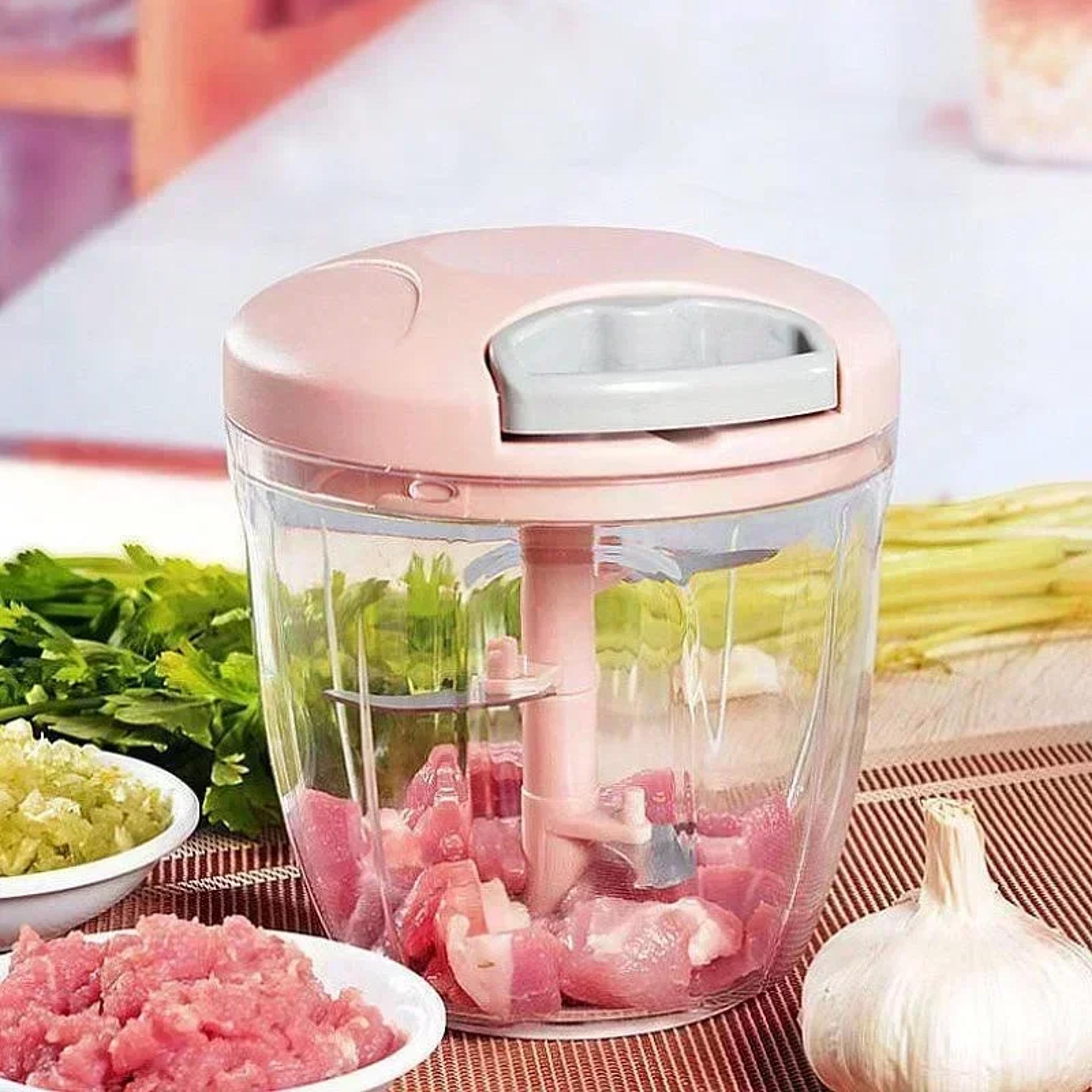 Manual Garlic Press For Kitchen Multifunction Grinding Chopper Food Cutter Vegetables Masher Tool 2