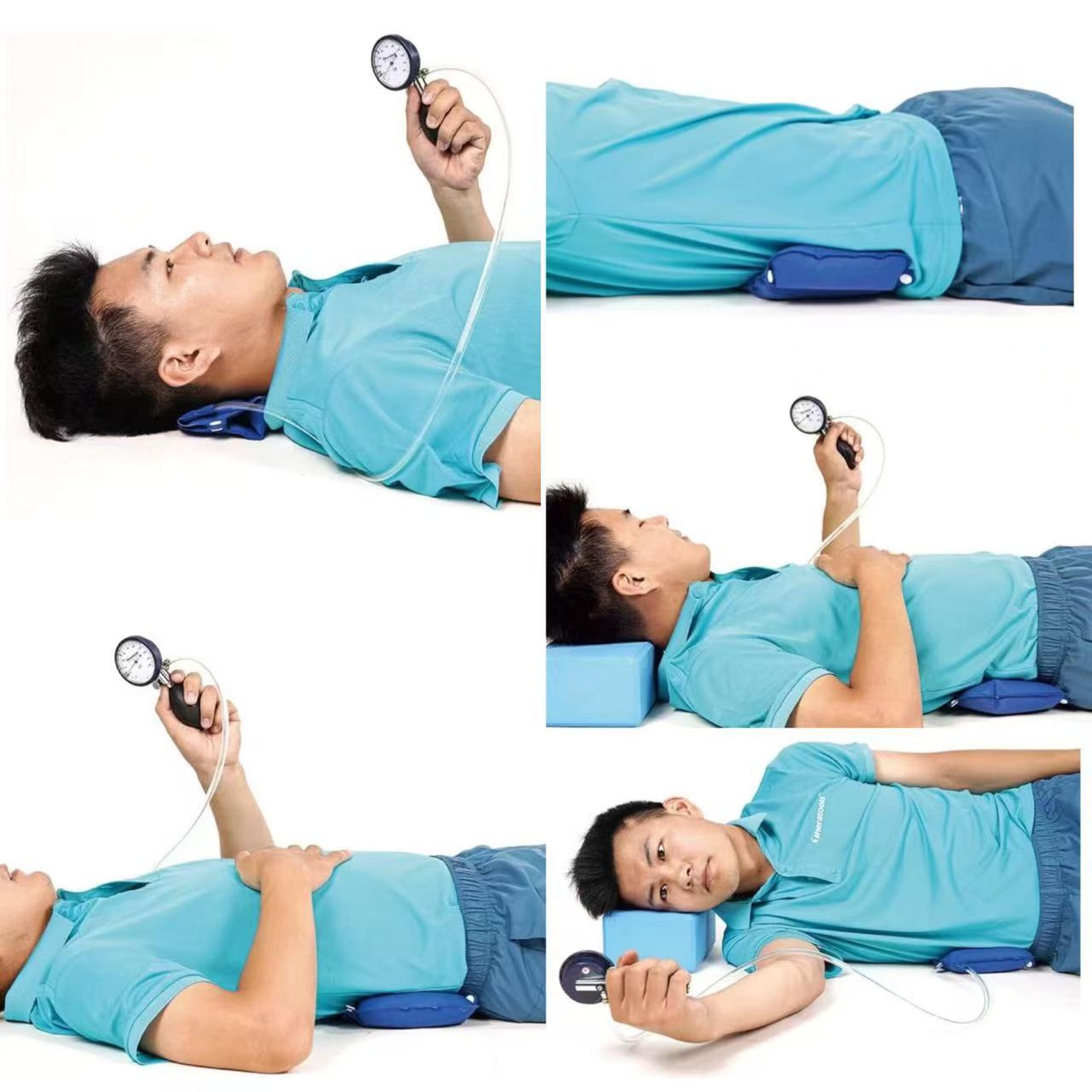 Biofeedback Device For Core Muscle Activation Recovery Training Air Gauge Theratools Stabilizer 4