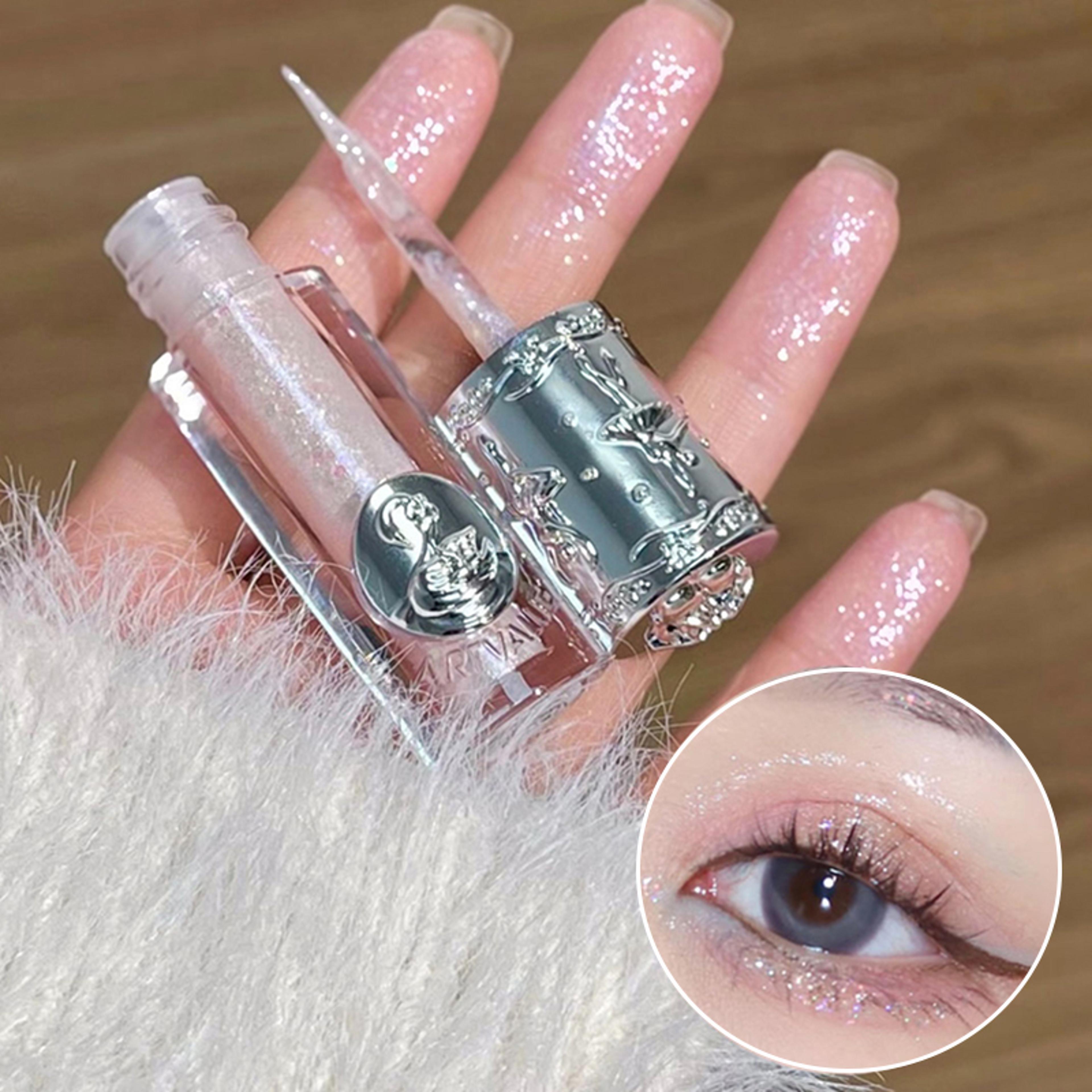 Liquid Eyeshadow With Fine Shimmer For High Light And Influencer Look 5