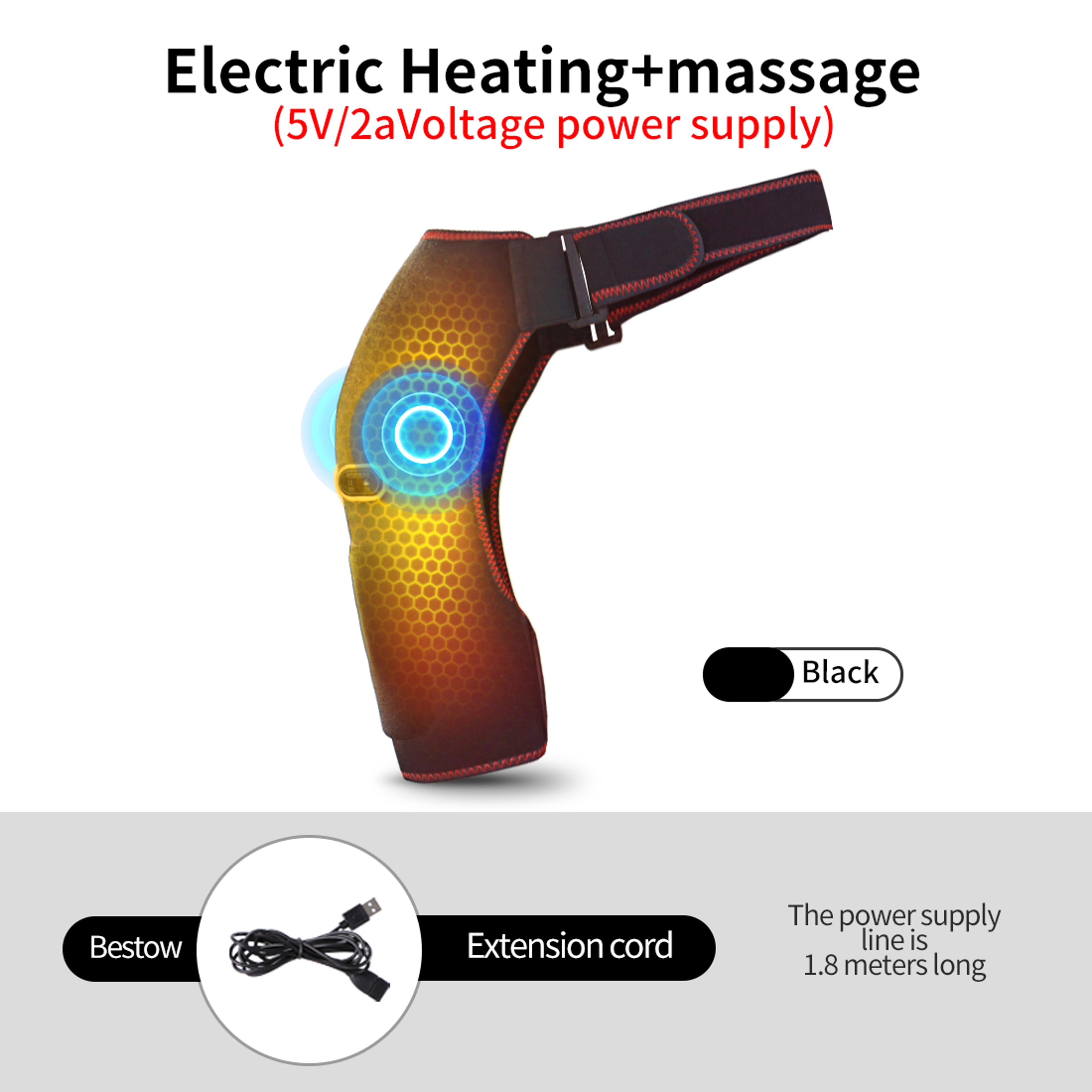 Vibration Massage Support Belt With Heating Pad Electric Shoulder Massager For Fatigue Relief And R 7