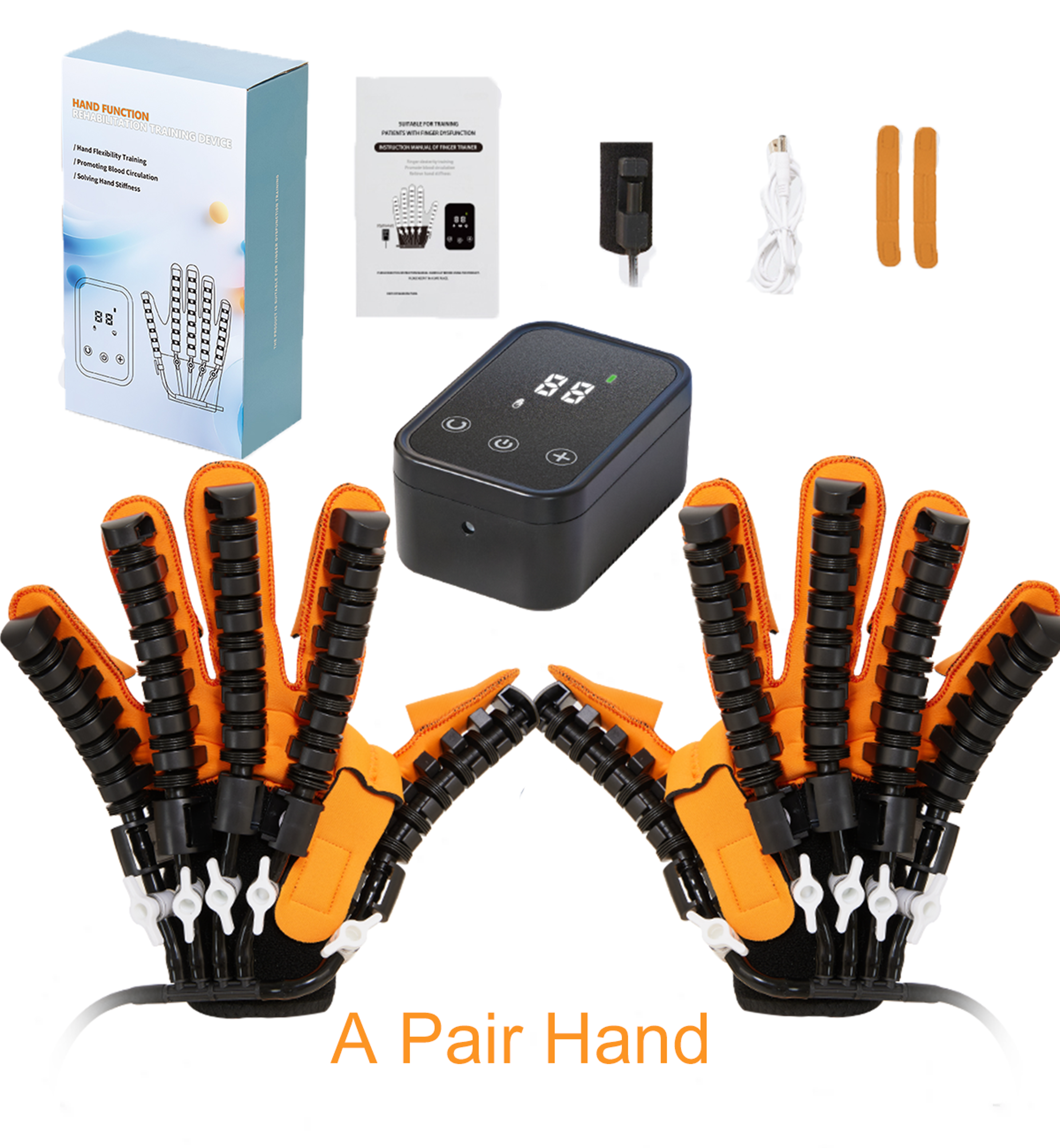 Rehabilitation Robot Gloves For Stroke Hemiplegia Recovery Intelligent Massage Hand Trainer Finger