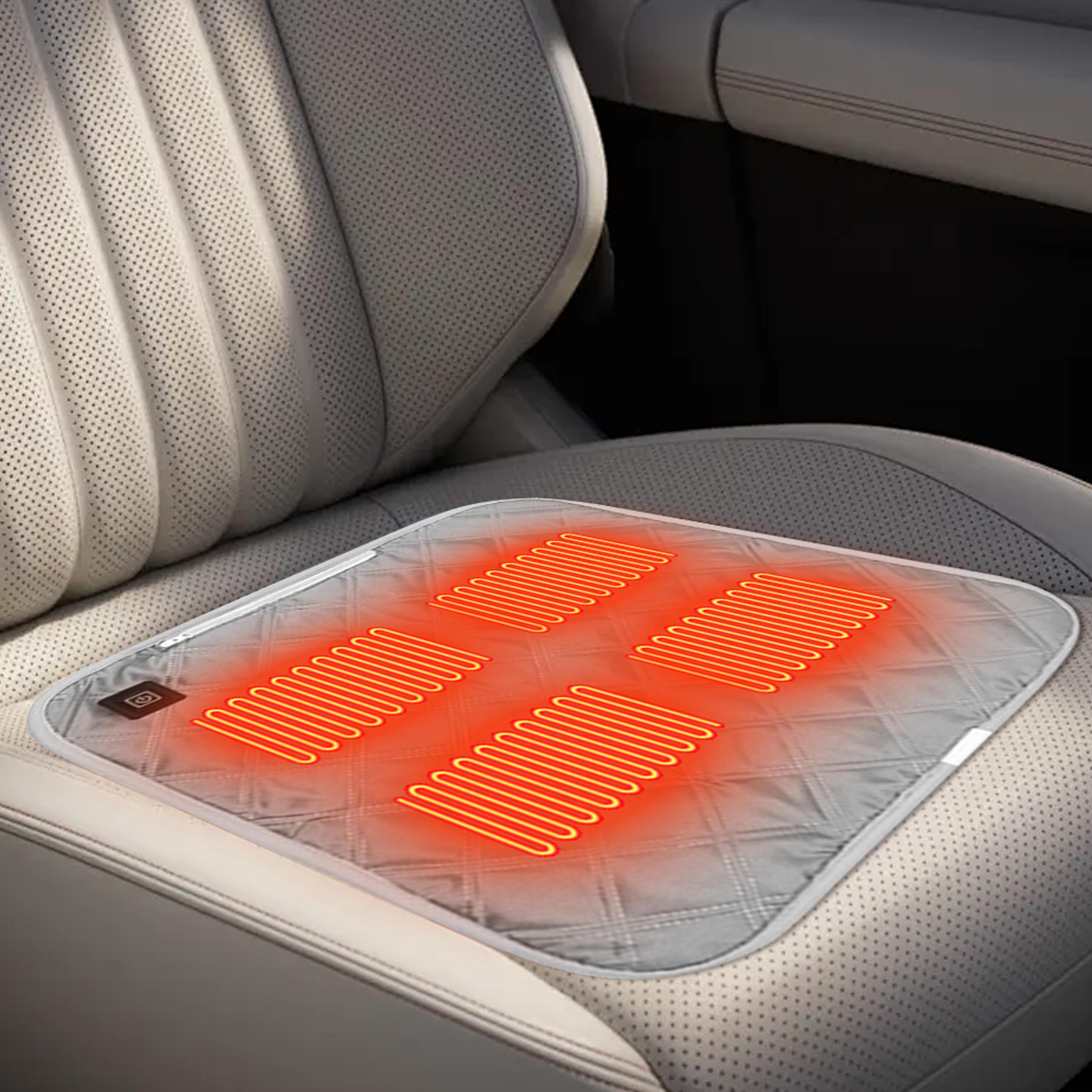 Winter Warm Seat Pad Electric Heated Seat Cushion USB Power Outdoor Camping Seat Cushion For Stadiu 1