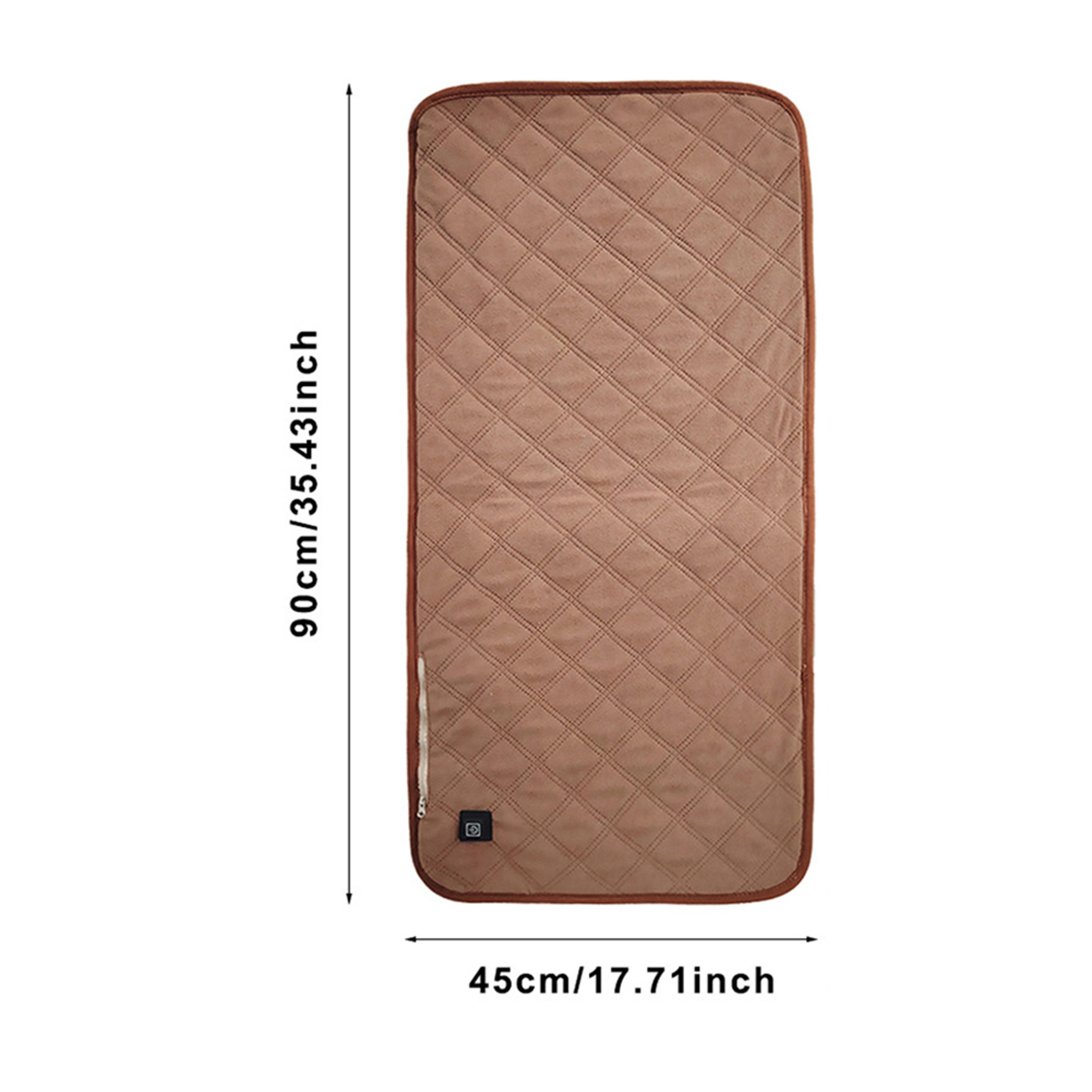 Winter Warm Seat Pad Electric Heated Seat Cushion USB Power Outdoor Camping Seat Cushion For Stadiu 4