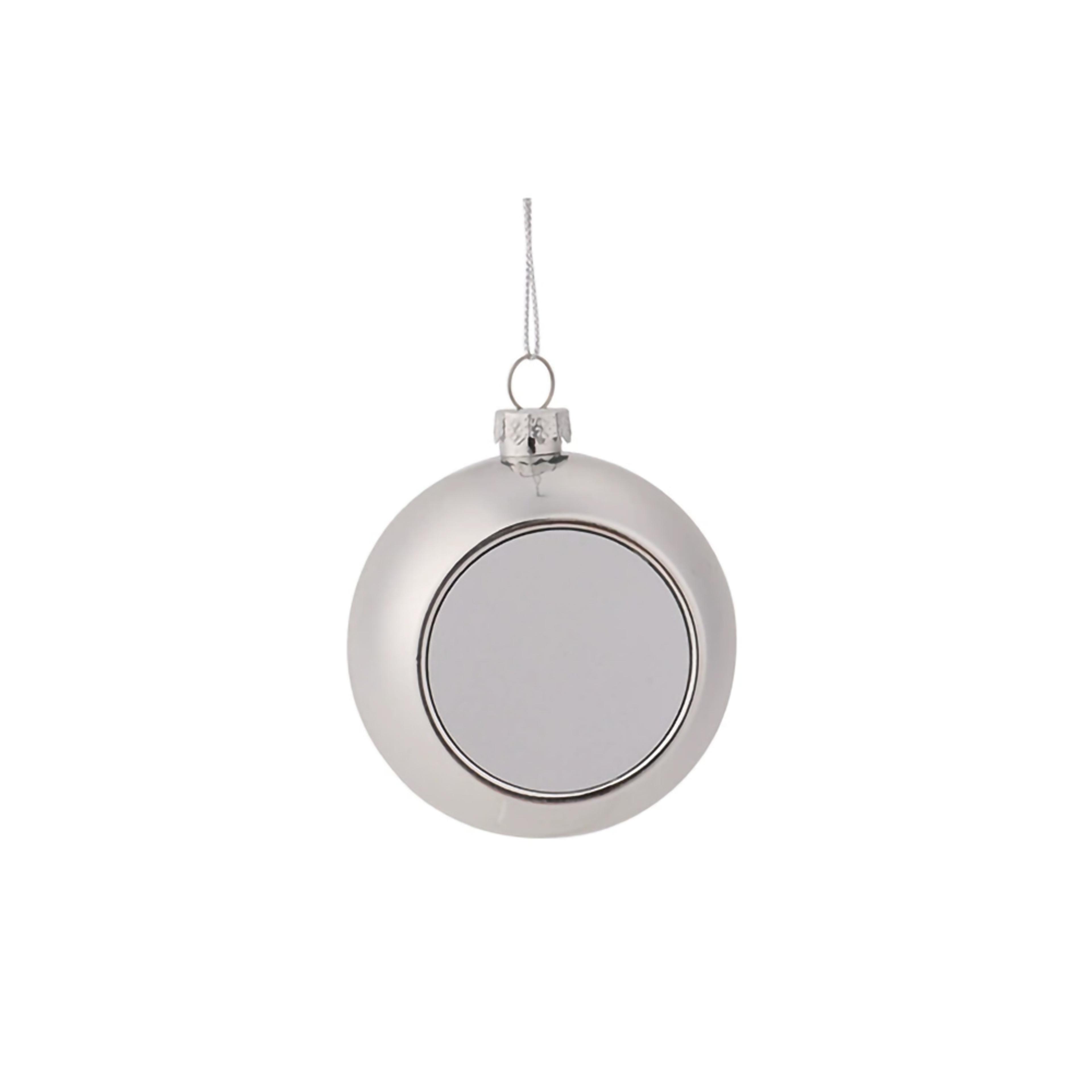 DIY Craft Blank Sublimation Christmas Ball Pendants For Holiday Gifts And Tree Decoration 6