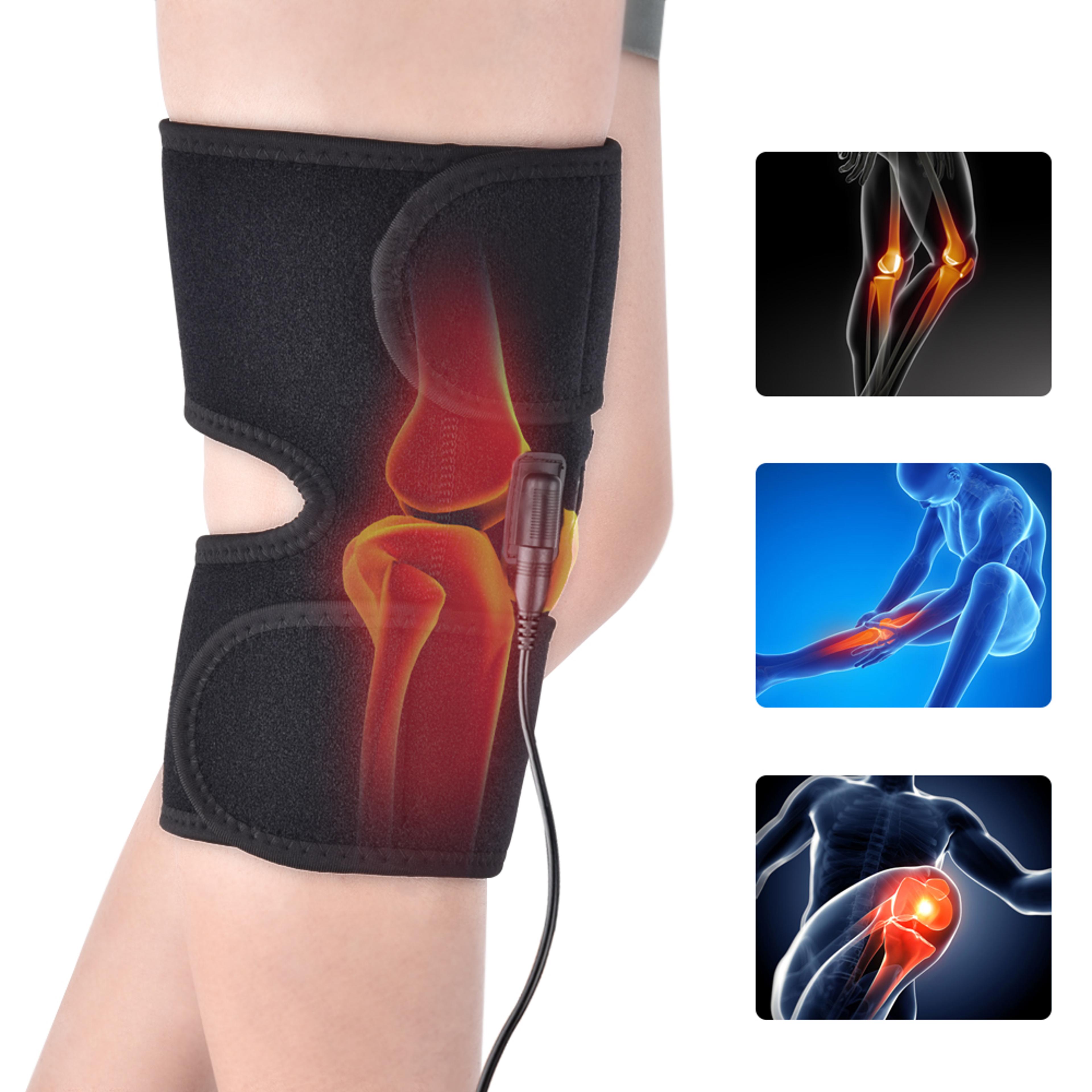 Recovery Infrared Therapy Heating Knee Pad Electric Leg Massager For Knee Pain Injury Elbow Shoulde 3