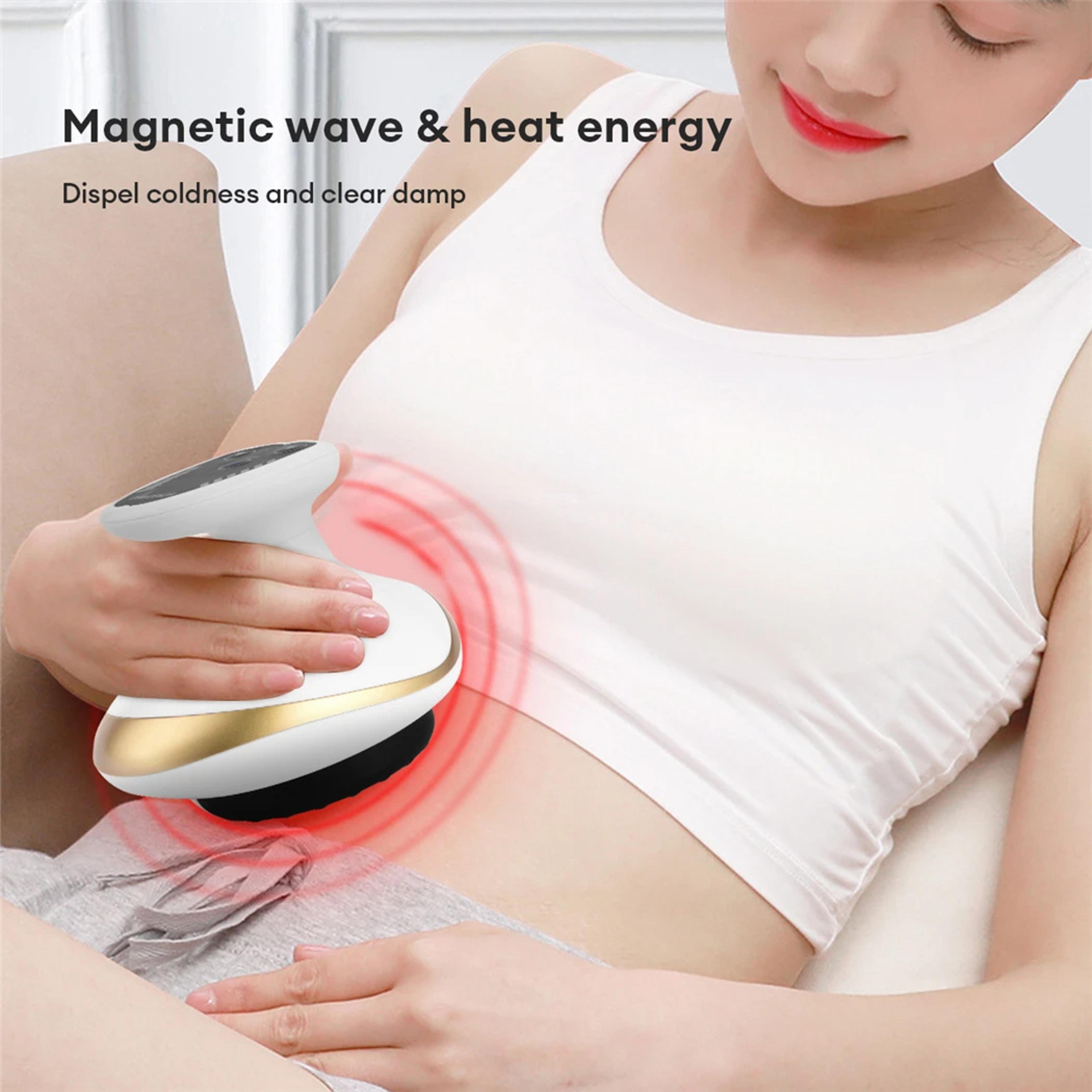 Cupping Massage With LCD Display Electric EMS Body Massager Guasha Scraping Vacuum Suction Cup 2