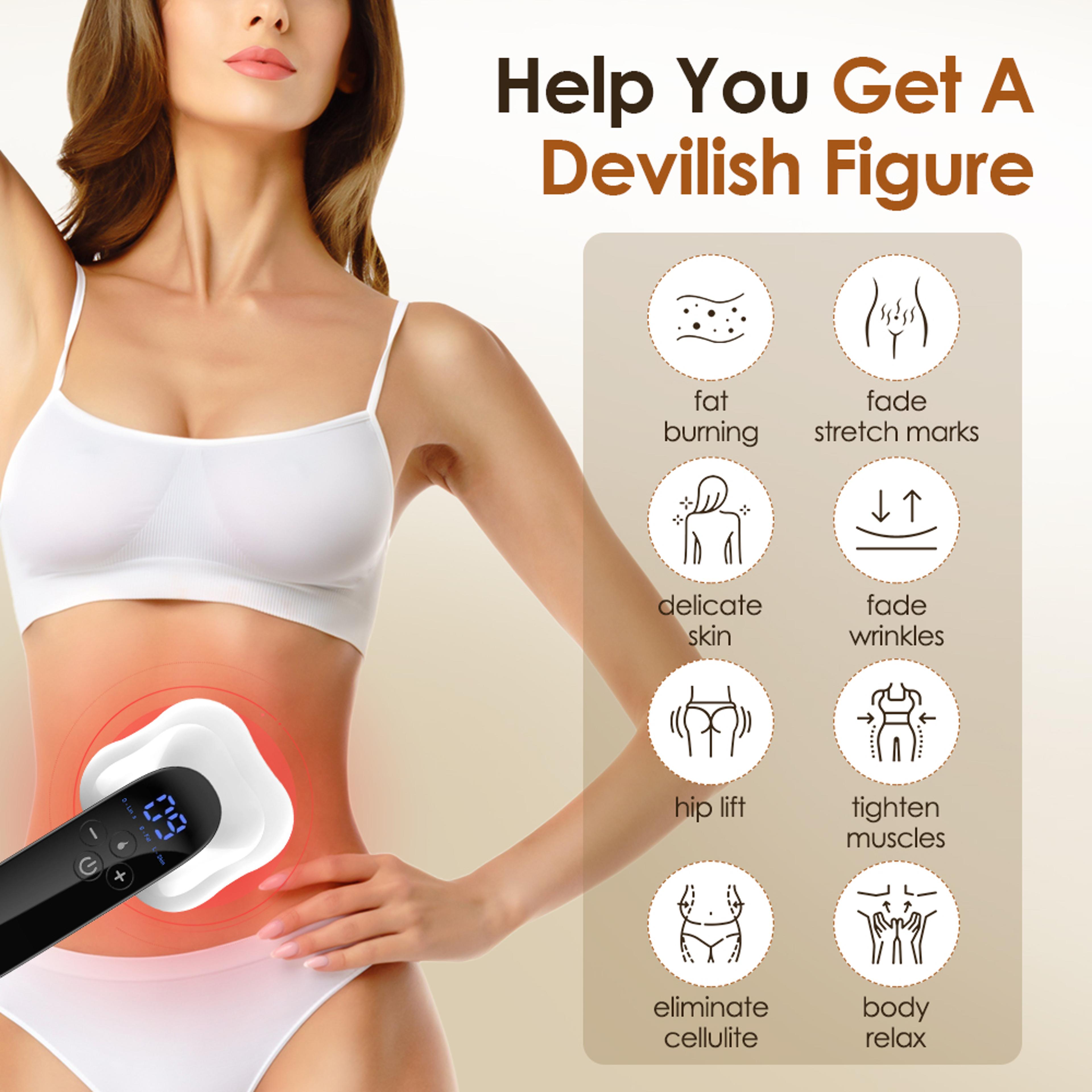 Body Sculpting Machine Electric Abdomen Massage Device Cellulite Remover For Belly Legs And Arms 1