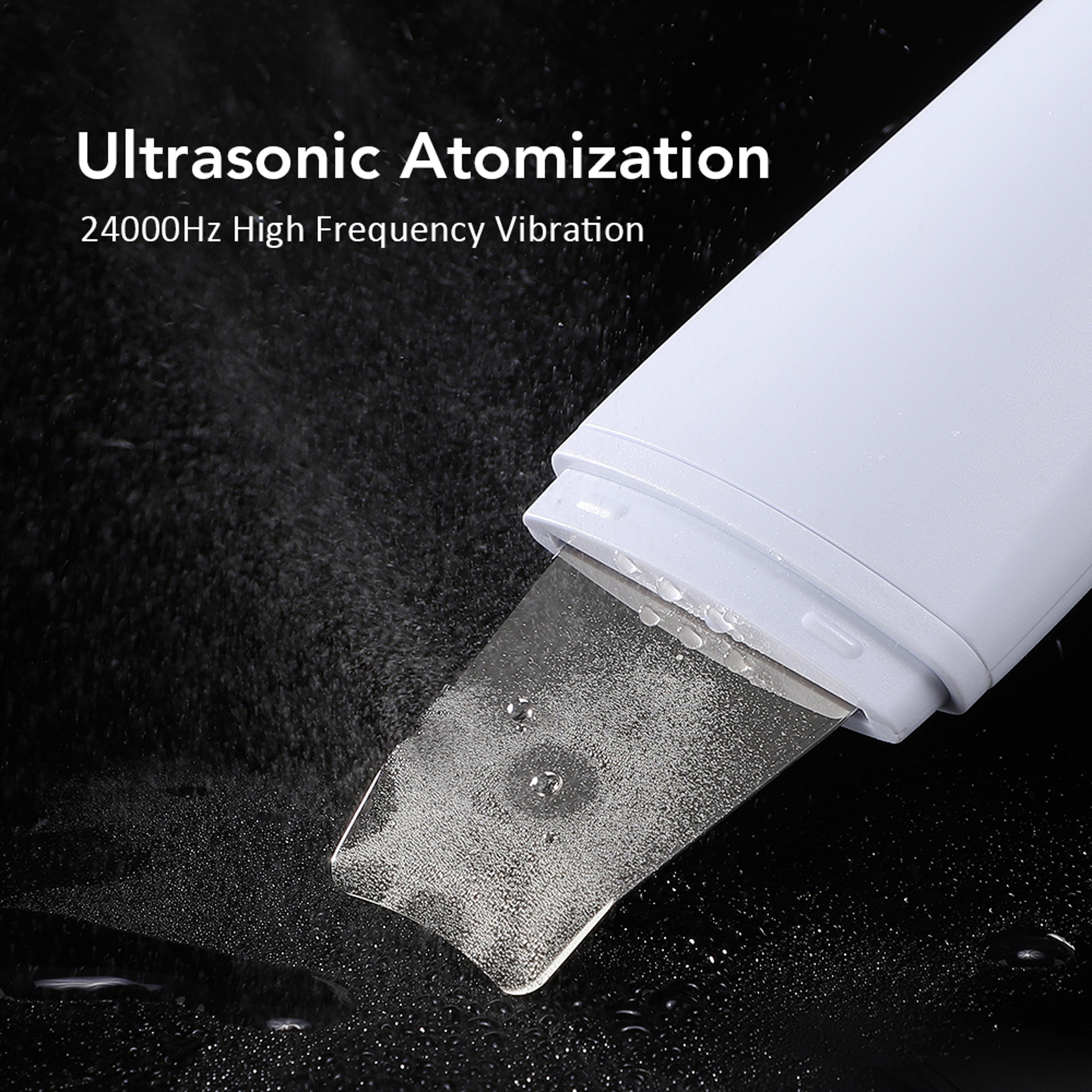 Facial Spatula Ultrasonic Skin Scrubber Deep Cleansing Tool Blackhead Remover Pore Facial Cleaner 5