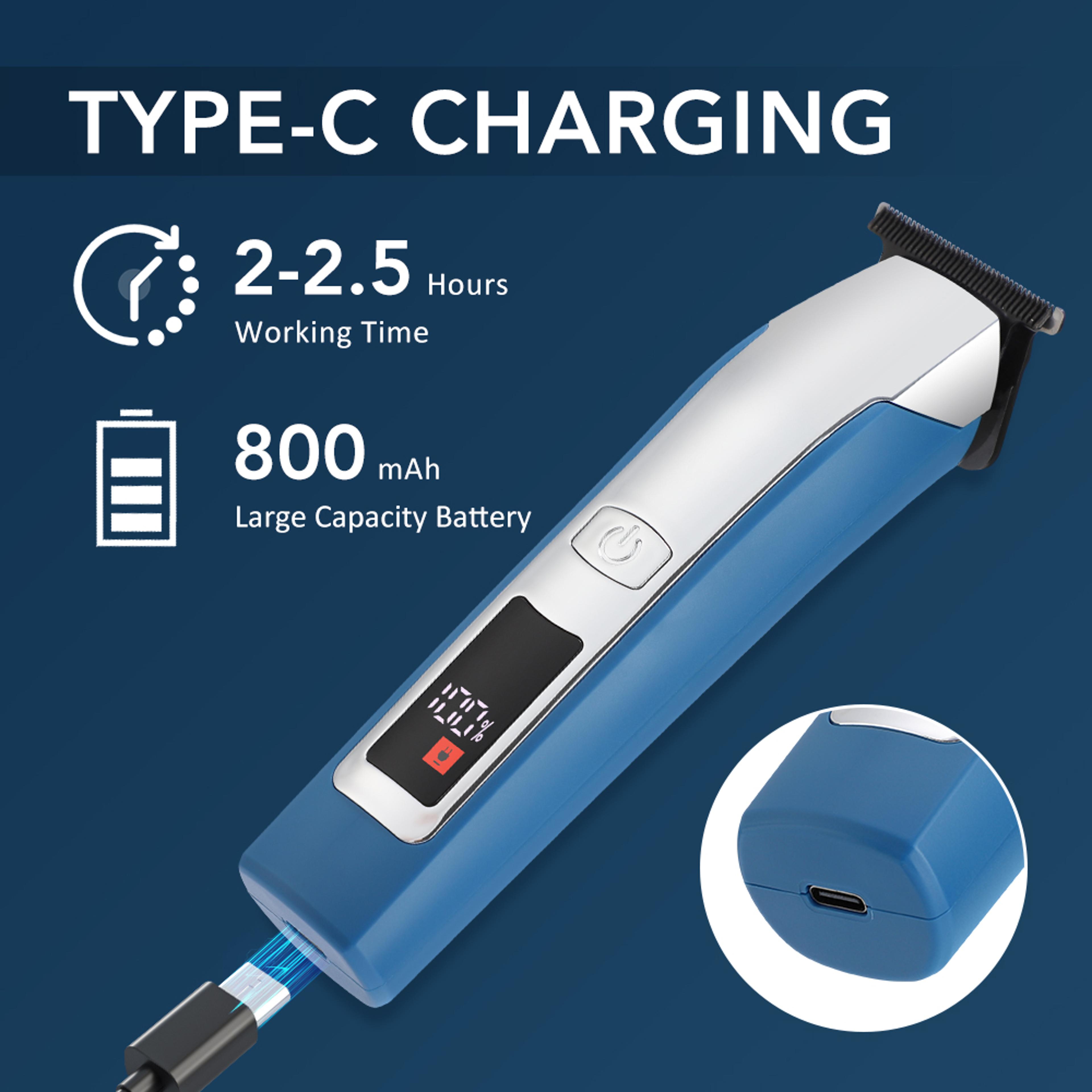 Wireless Trimmer Professional Clipper Machine Rechargeable Hair Cut Barber 3